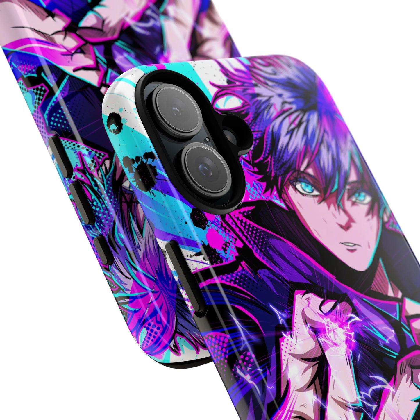Purple Flash Phone Case