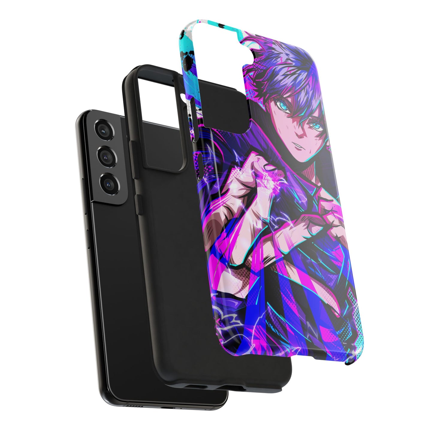 Purple Flash Phone Case