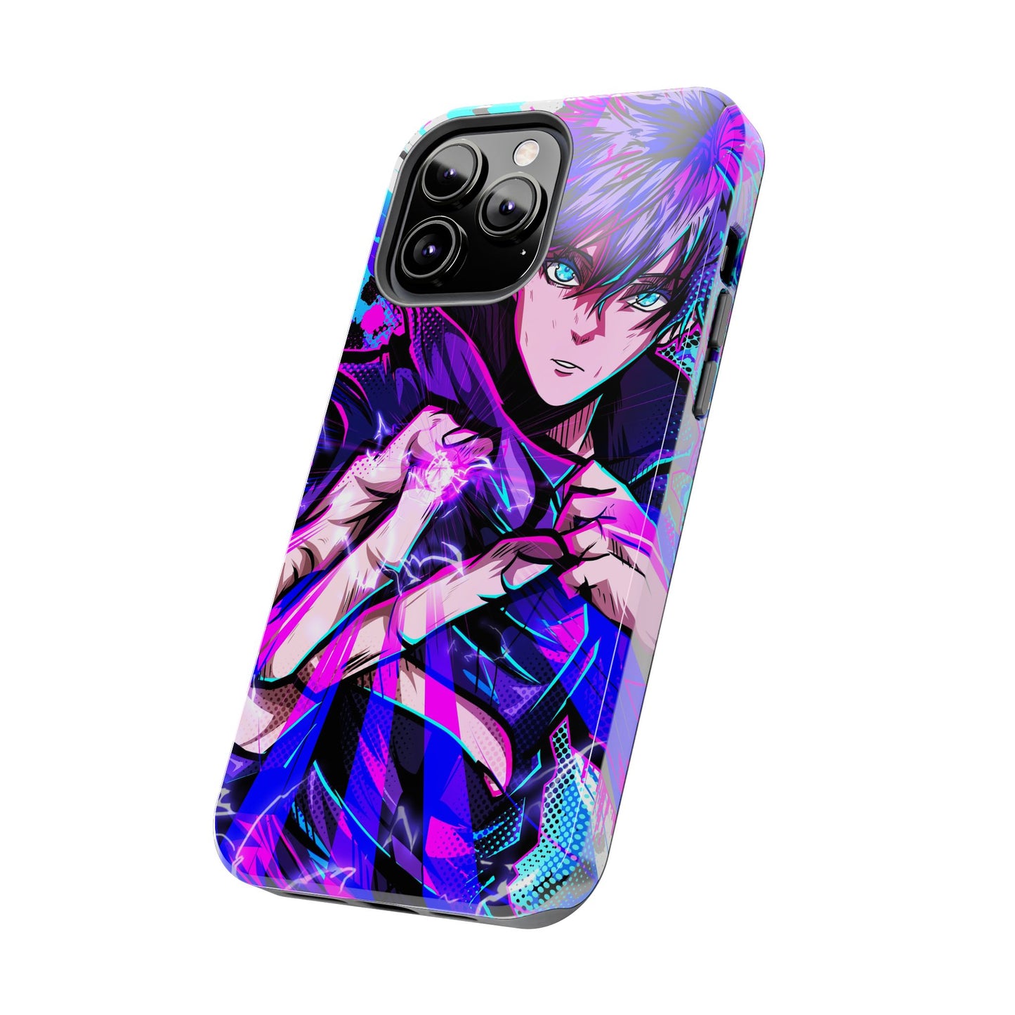 Purple Flash Phone Case