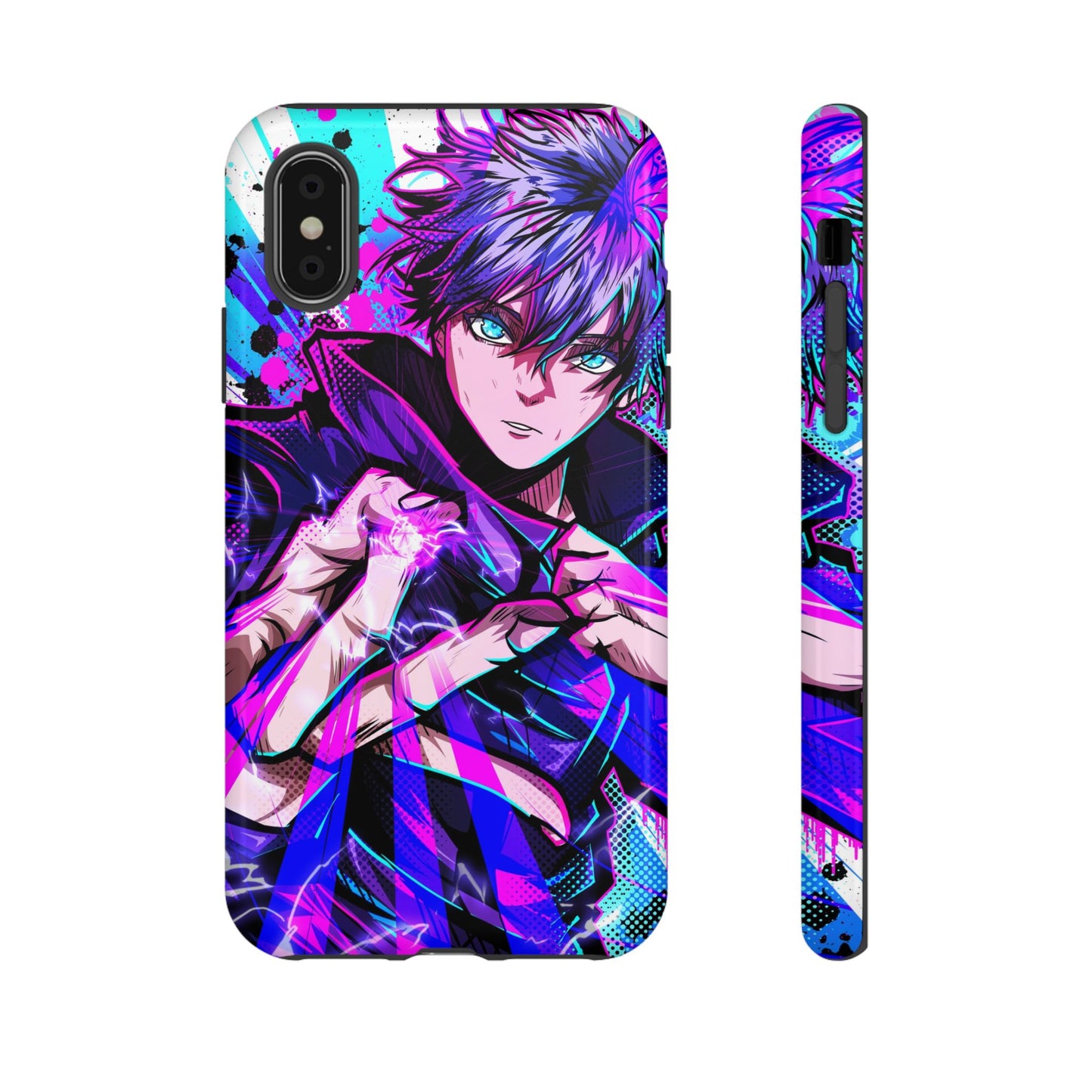 Purple Flash Phone Case