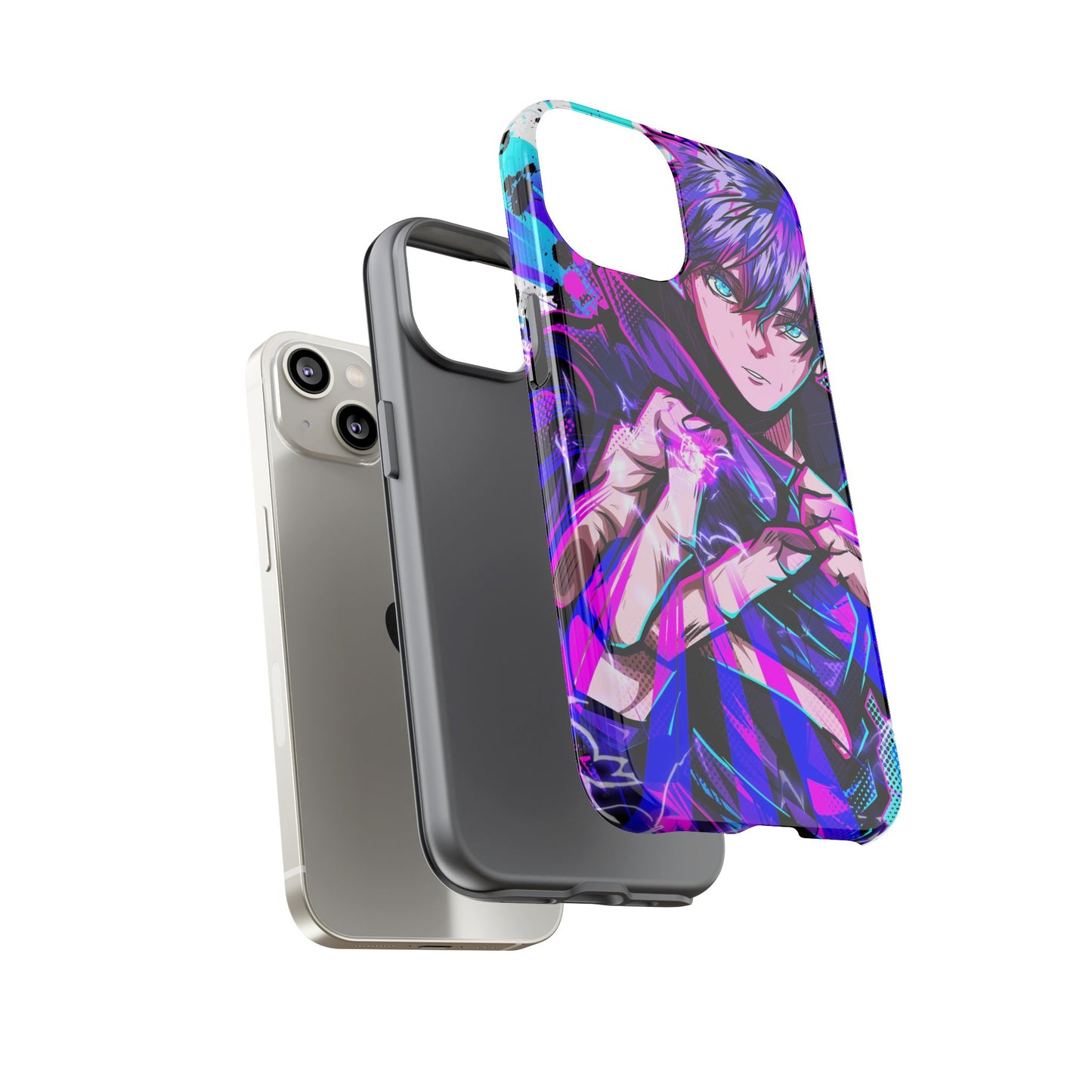 Purple Flash Phone Case