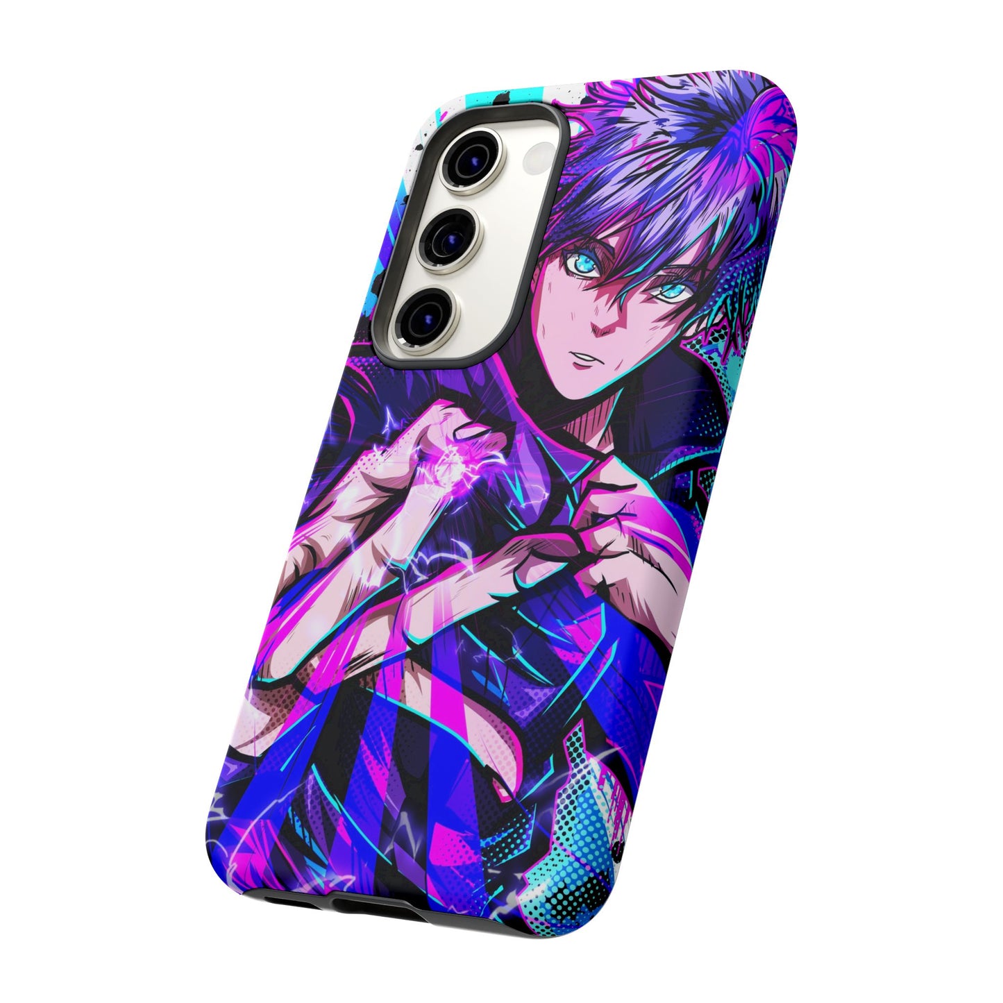 Purple Flash Phone Case