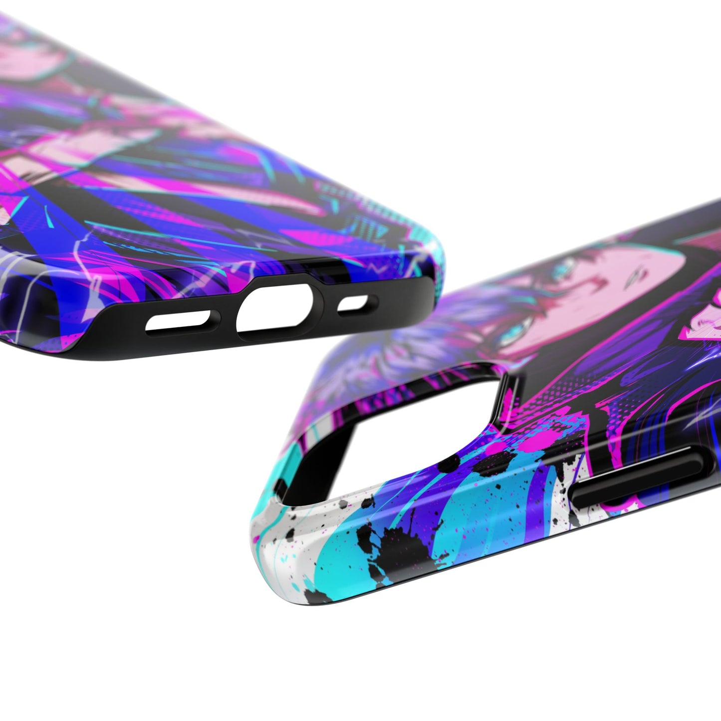 Purple Flash Phone Case