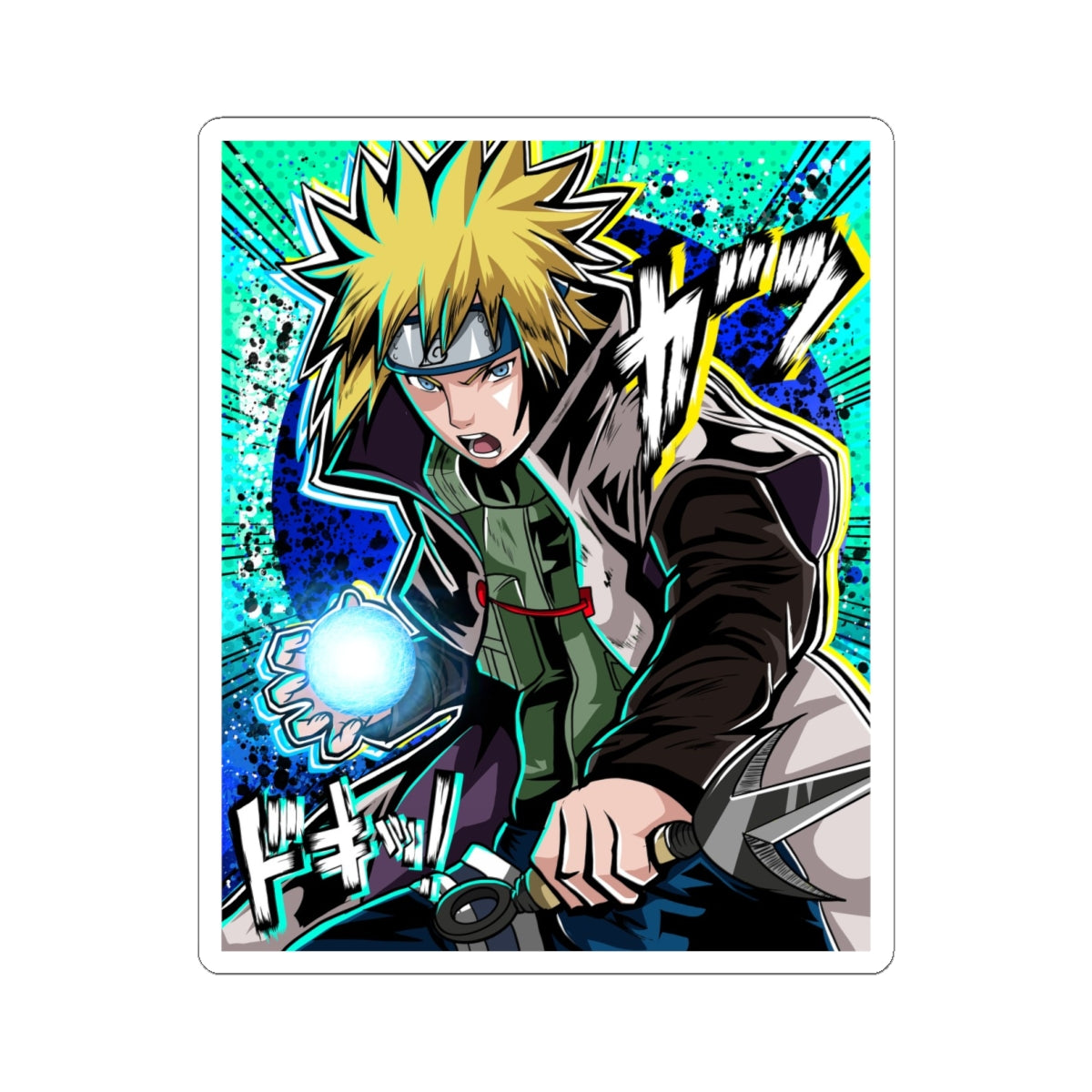 Yellow flash Sticker