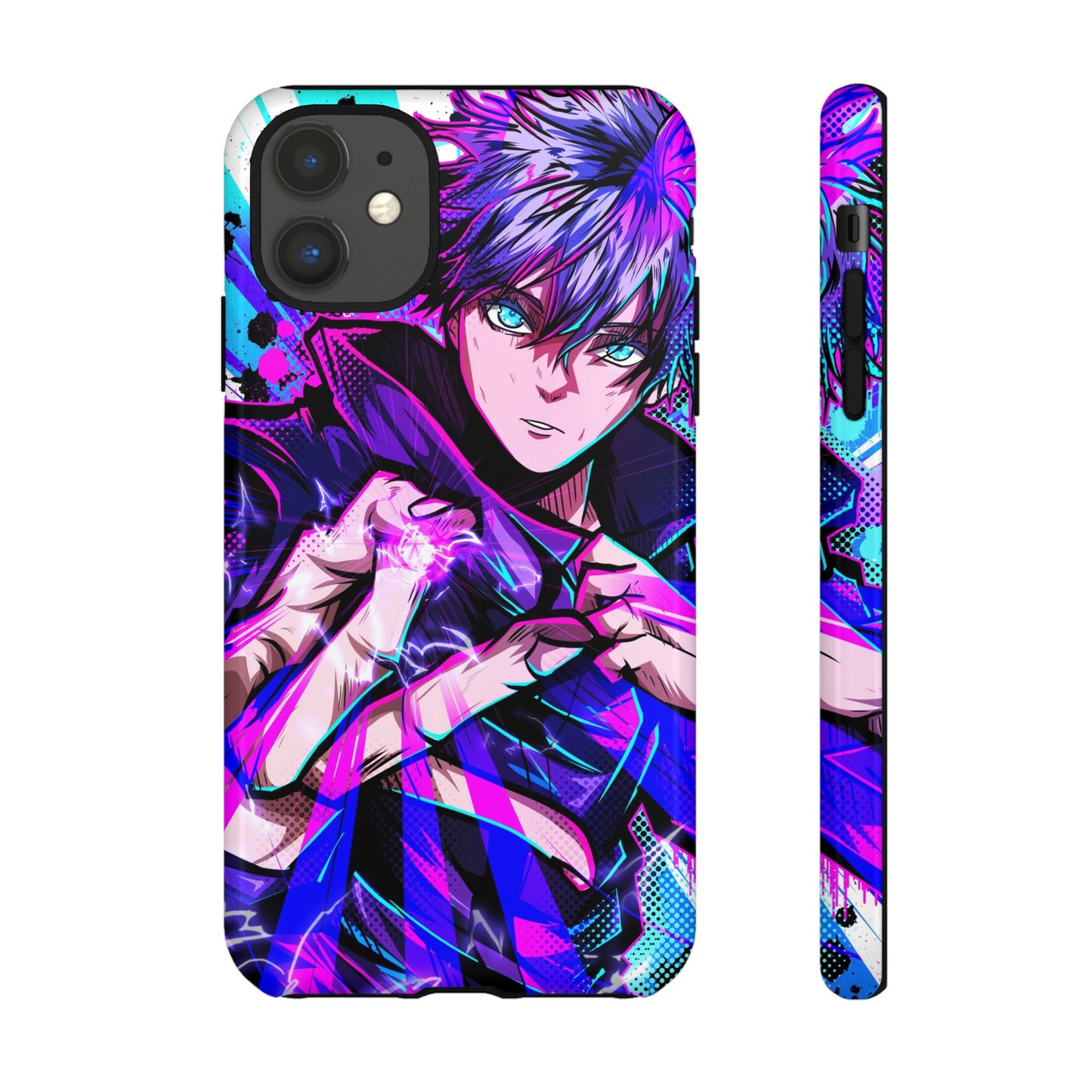 Purple Flash Phone Case