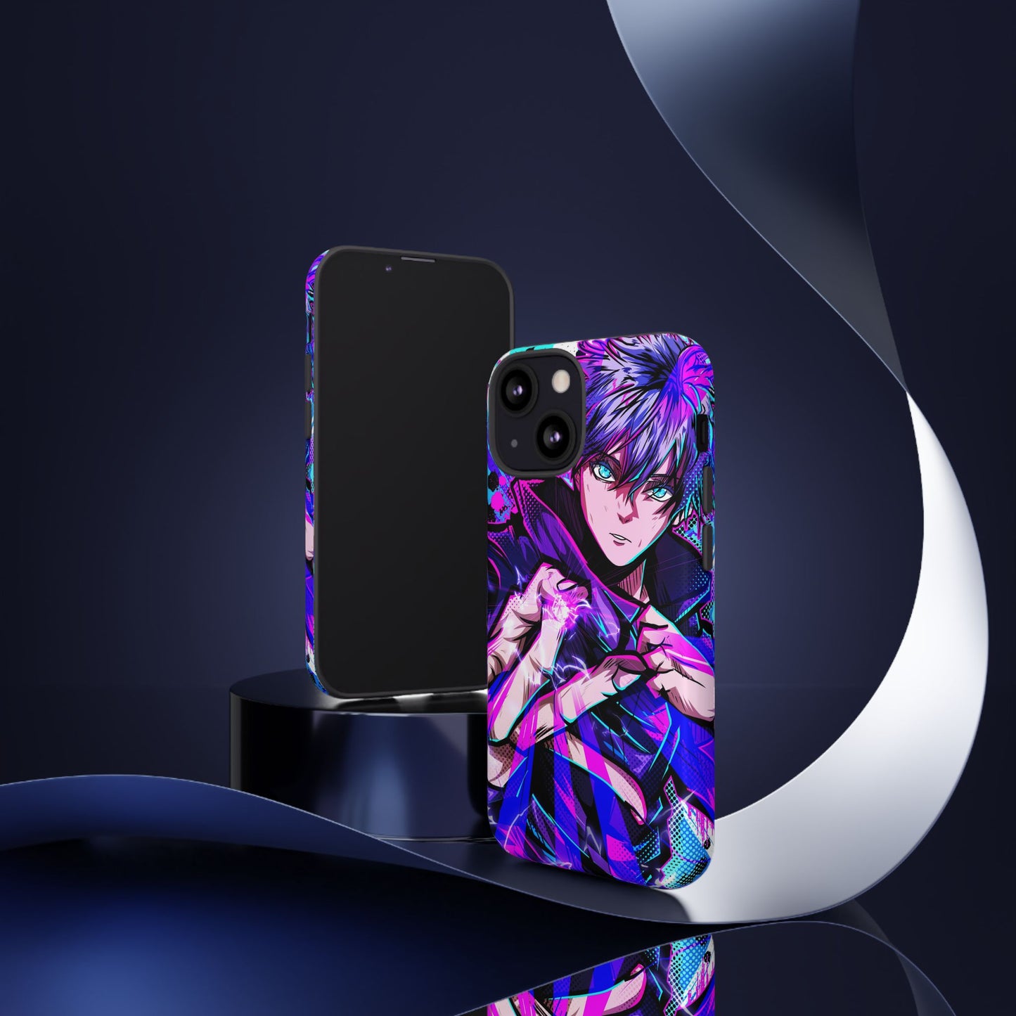 Purple Flash Phone Case