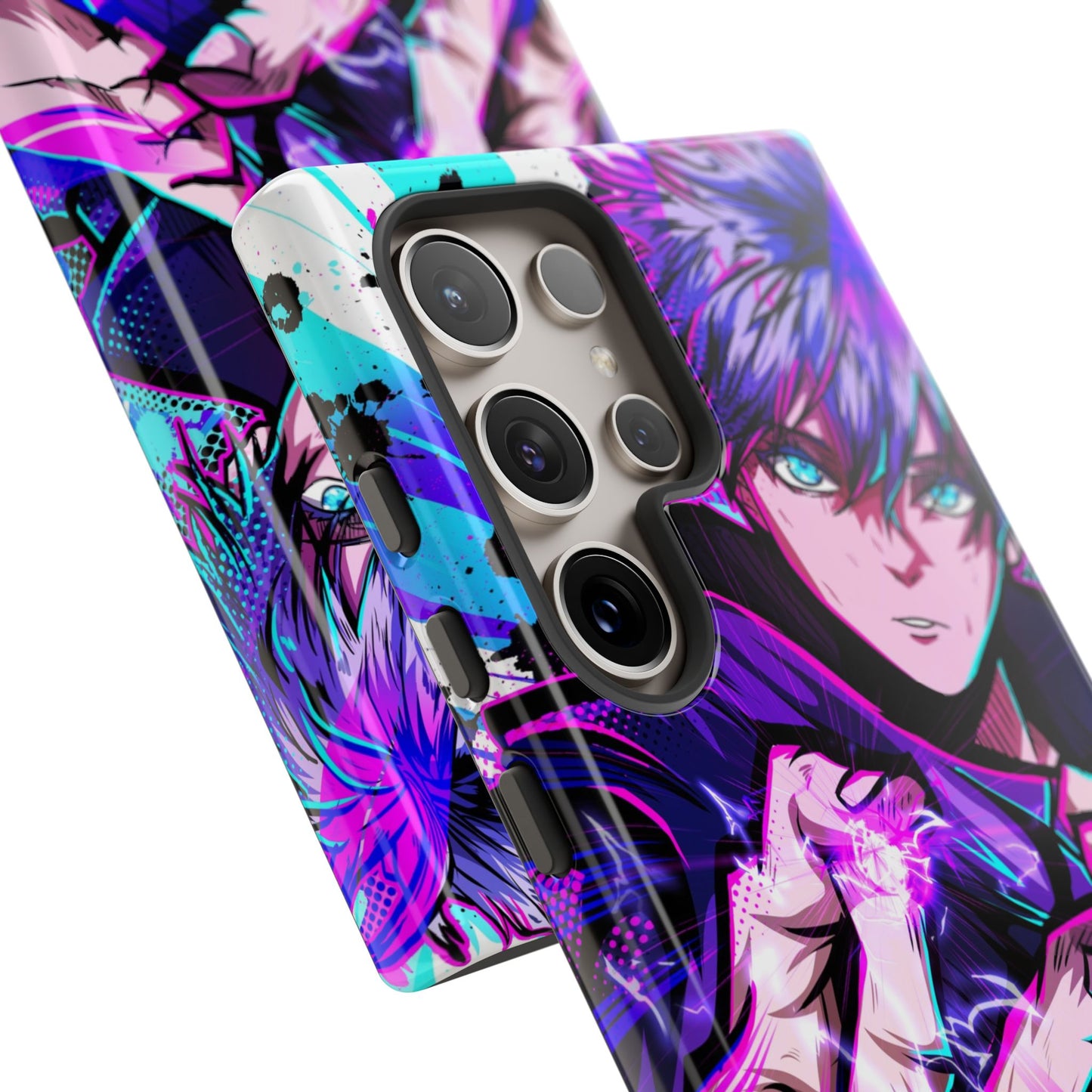 Purple Flash Phone Case