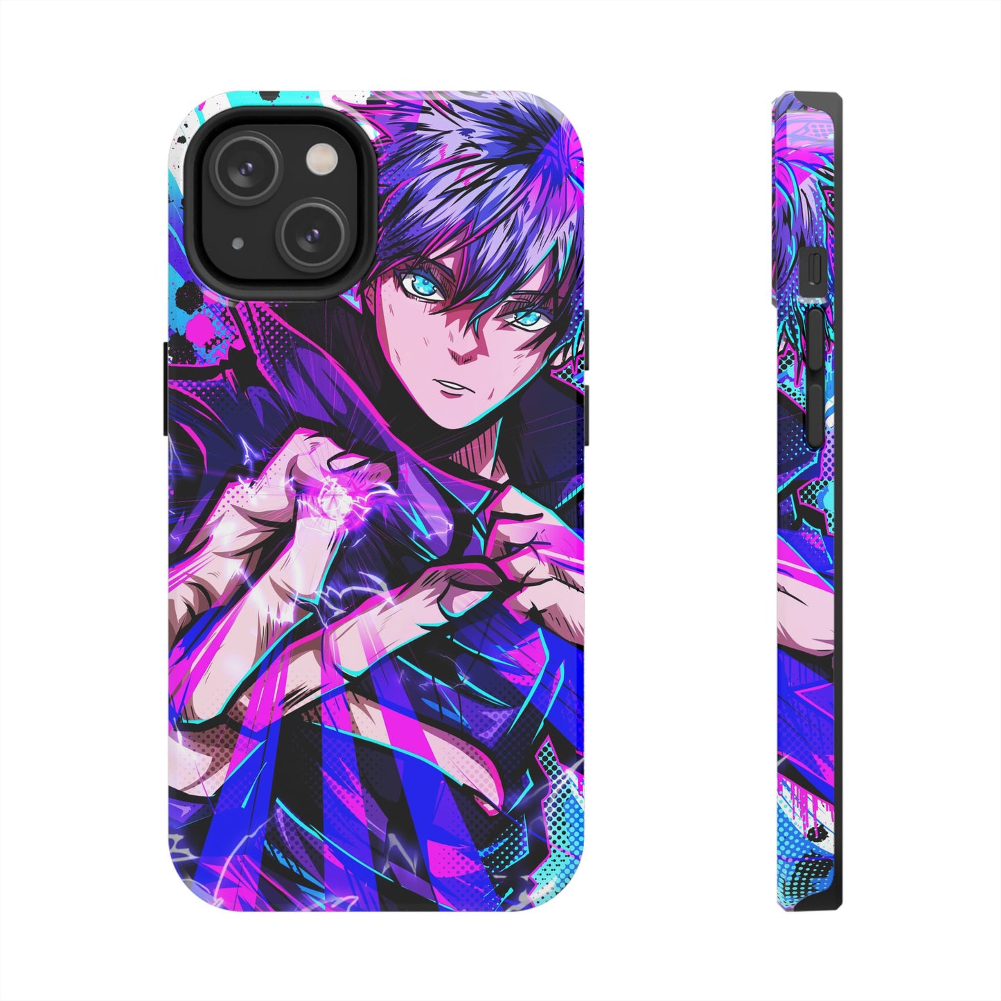 Purple Flash Phone Case