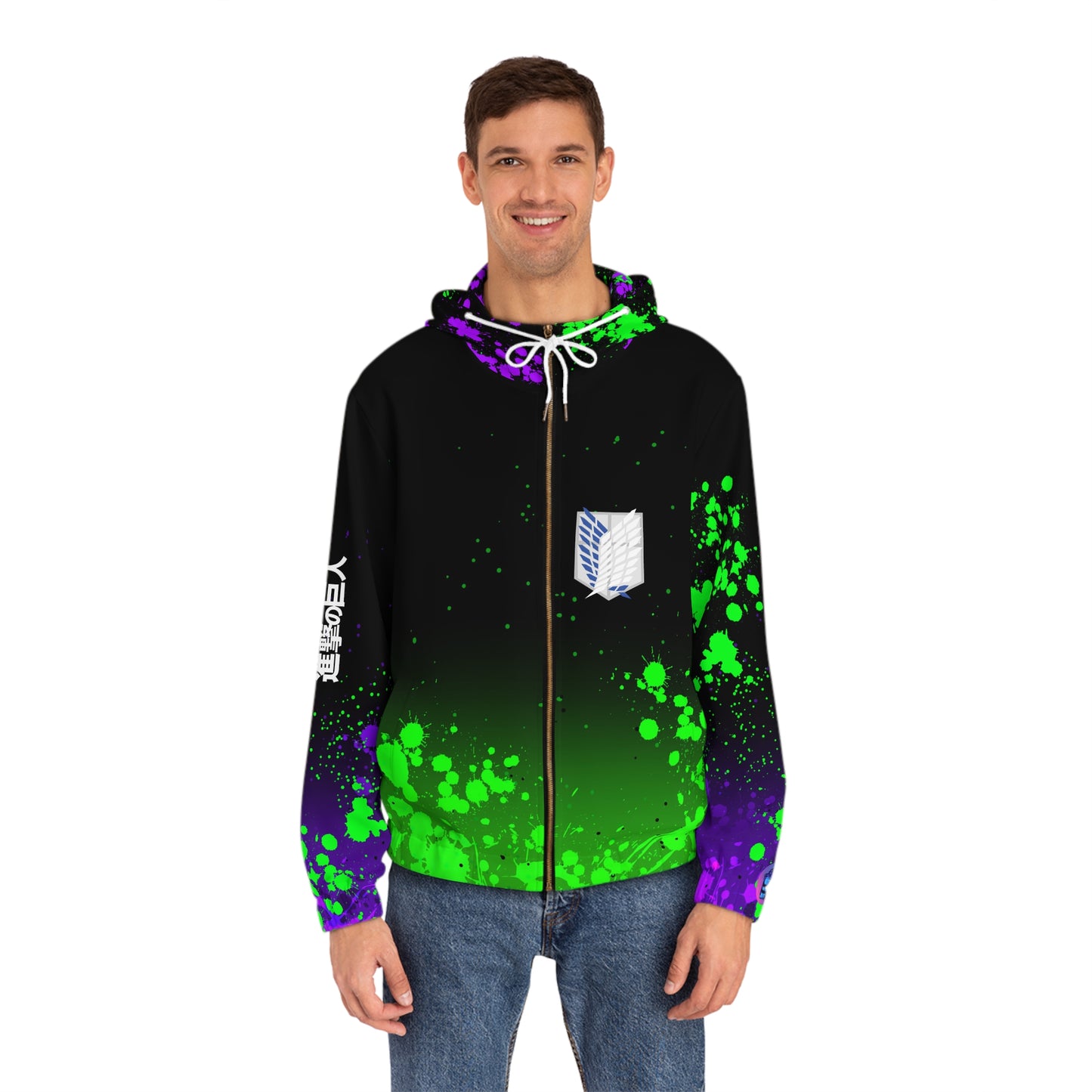 Titan slayer all over print hoodie