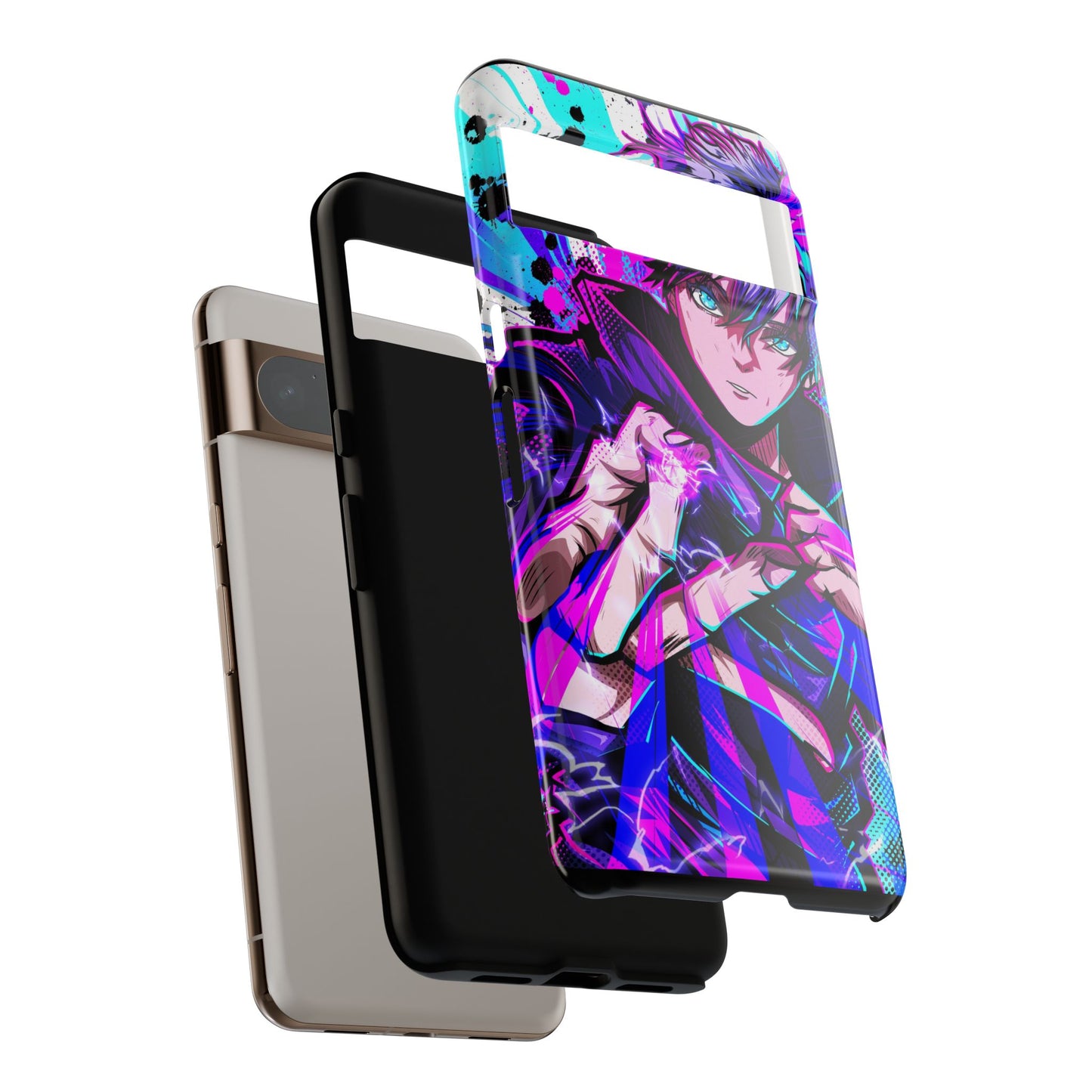 Purple Flash Phone Case