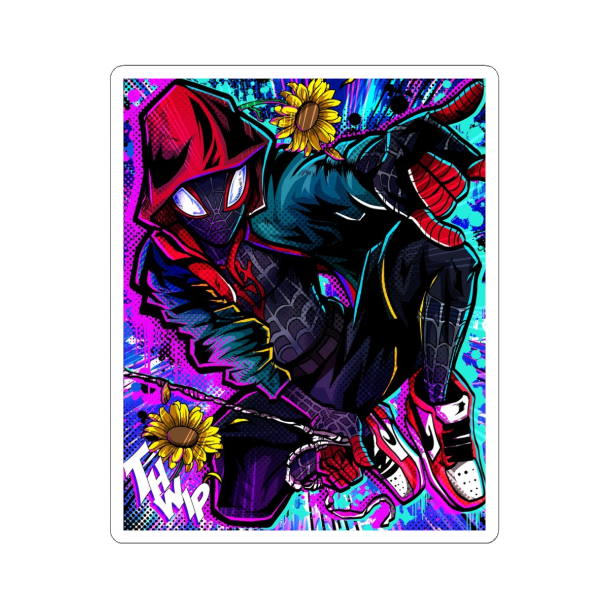 Leap of faith Sticker