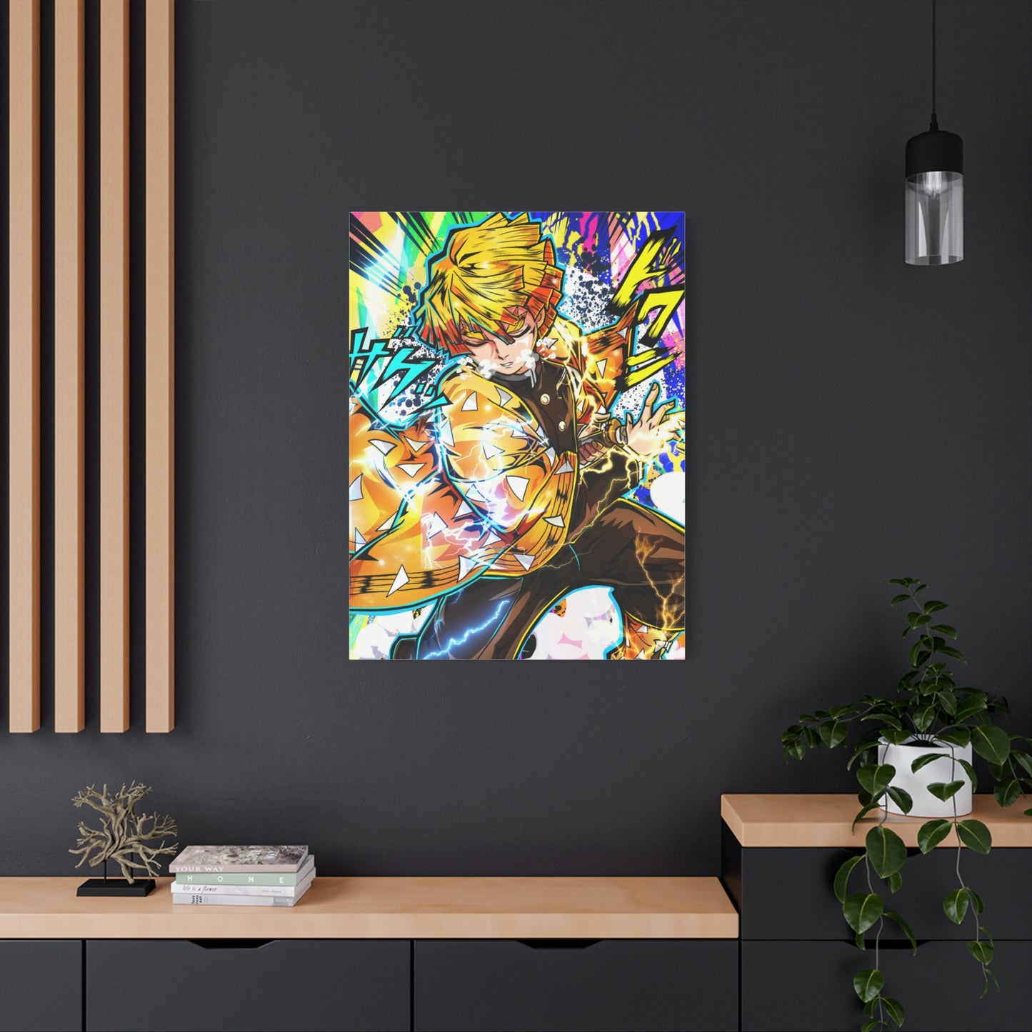 Thunder clap canvas