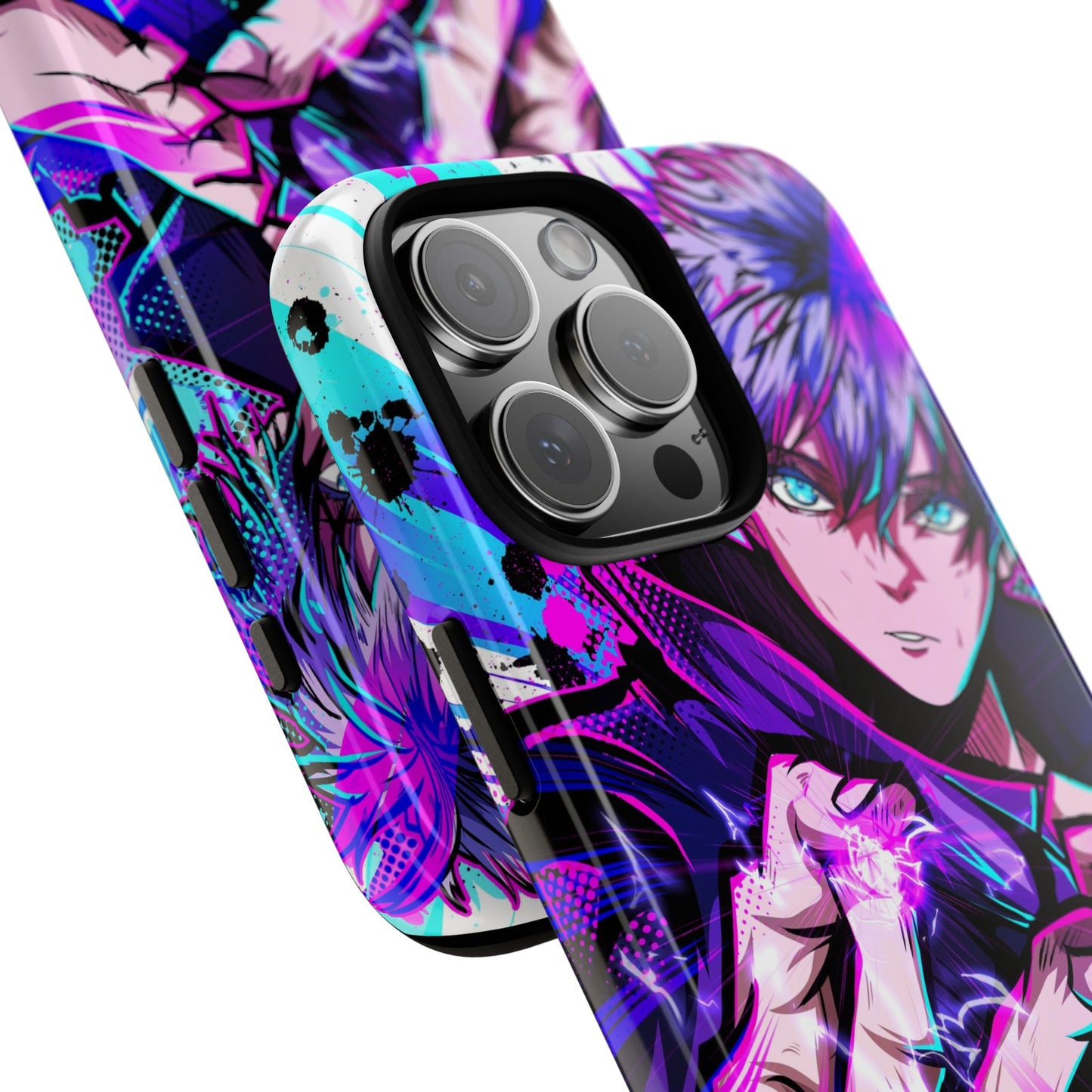 Purple Flash Phone Case