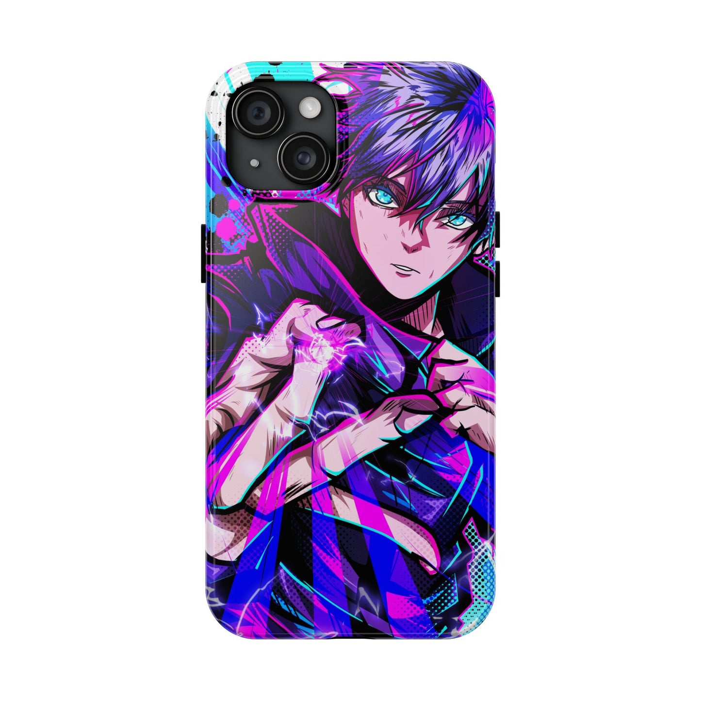 Purple Flash Phone Case