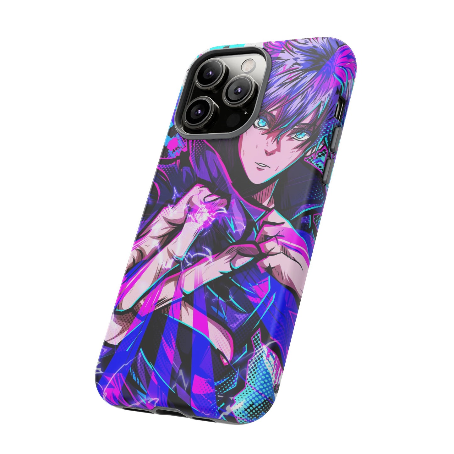 Purple Flash Phone Case