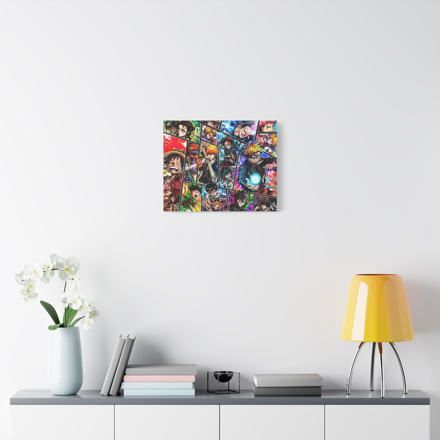 Anime heros canvas