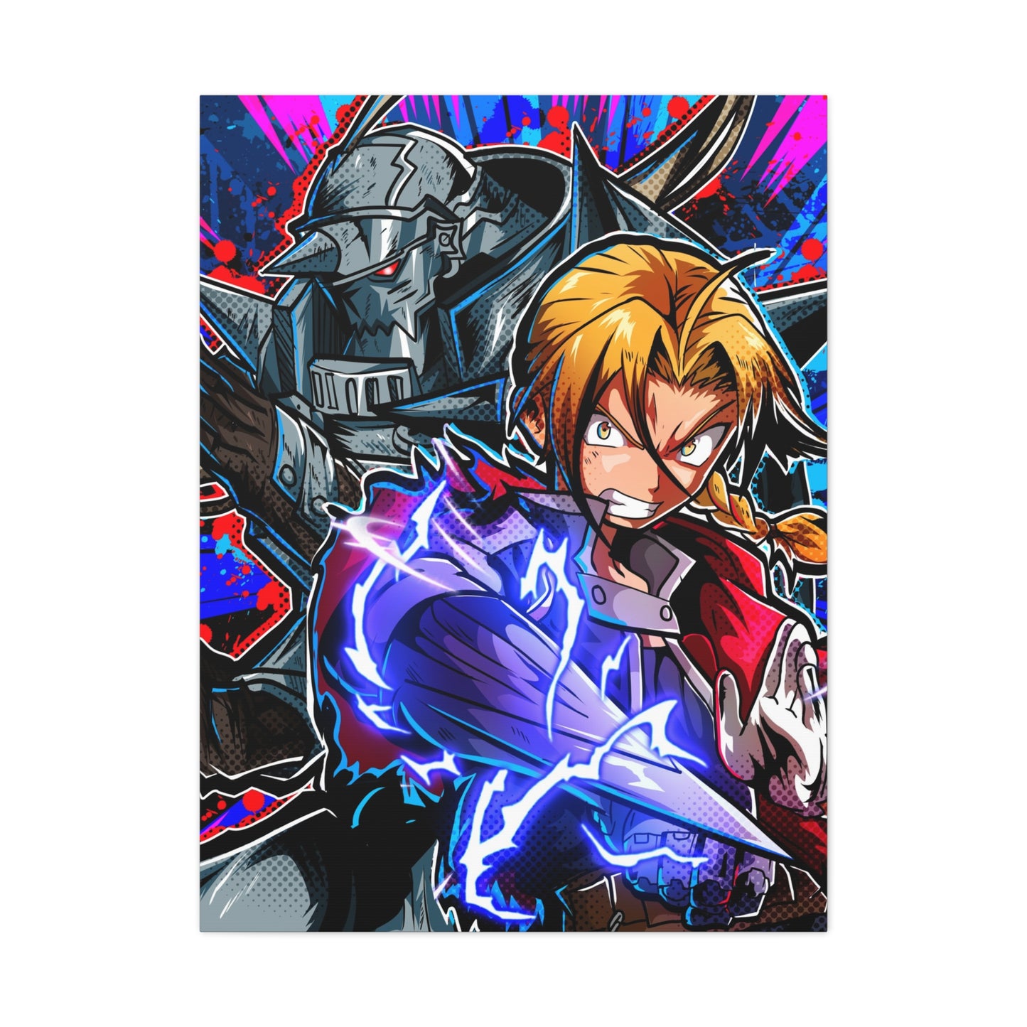 Fully metal brothers canvas