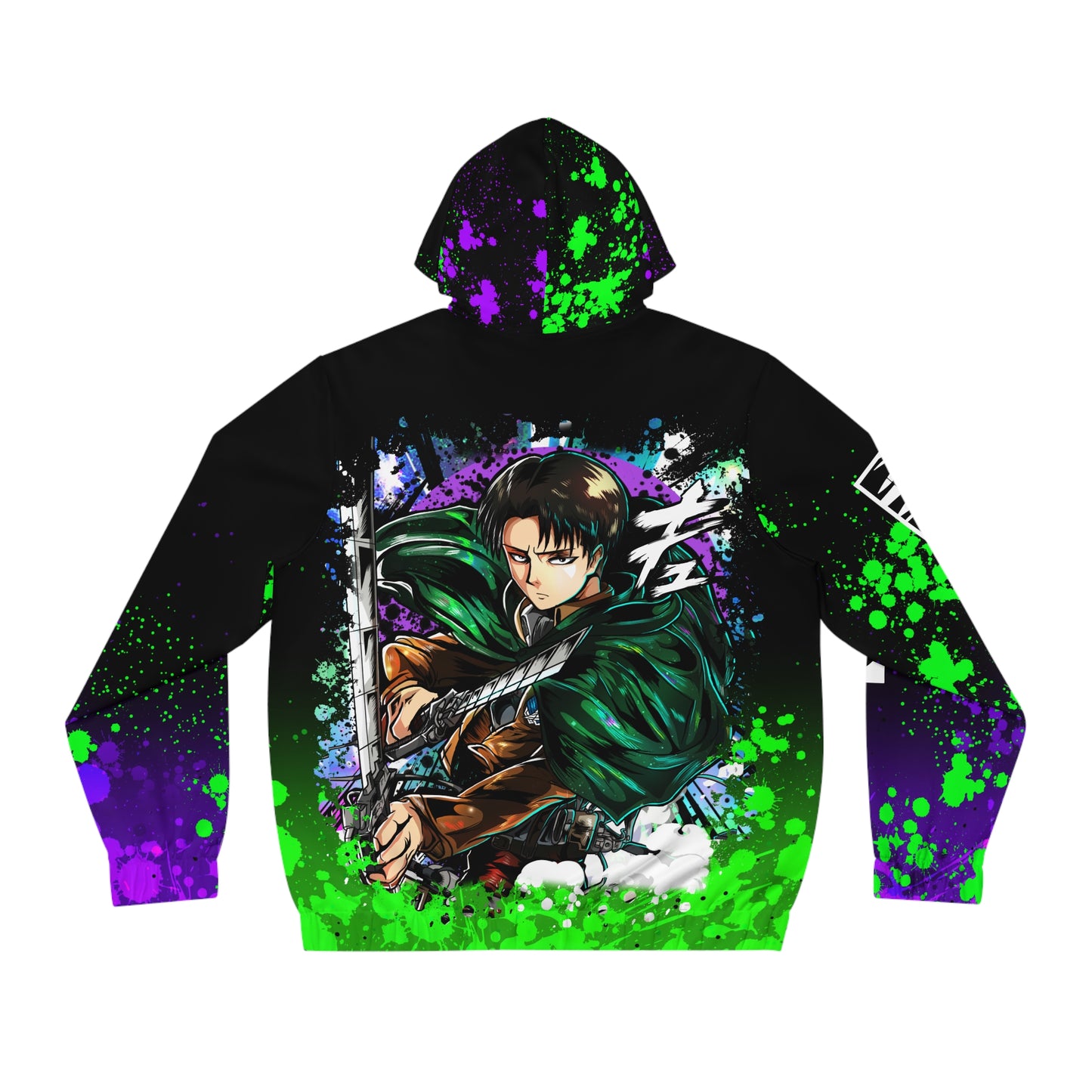 Titan slayer all over print hoodie