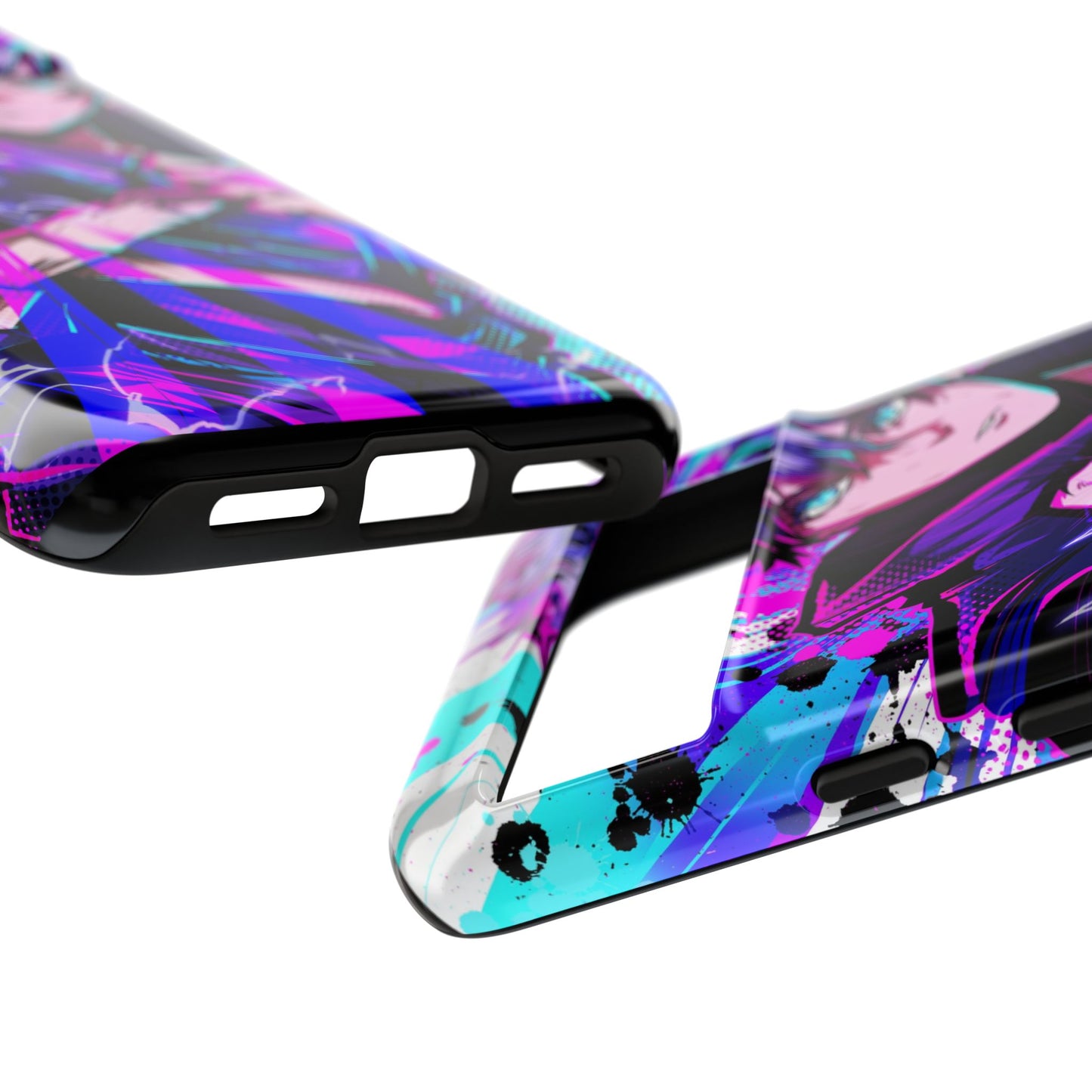 Purple Flash Phone Case