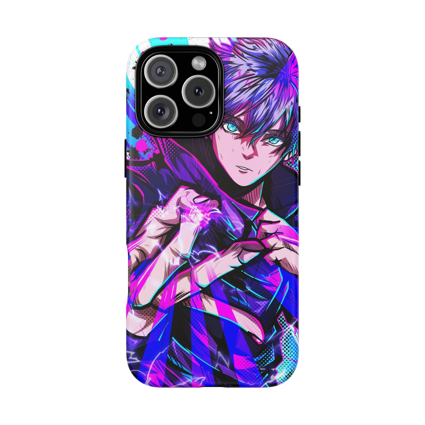 Purple Flash Phone Case