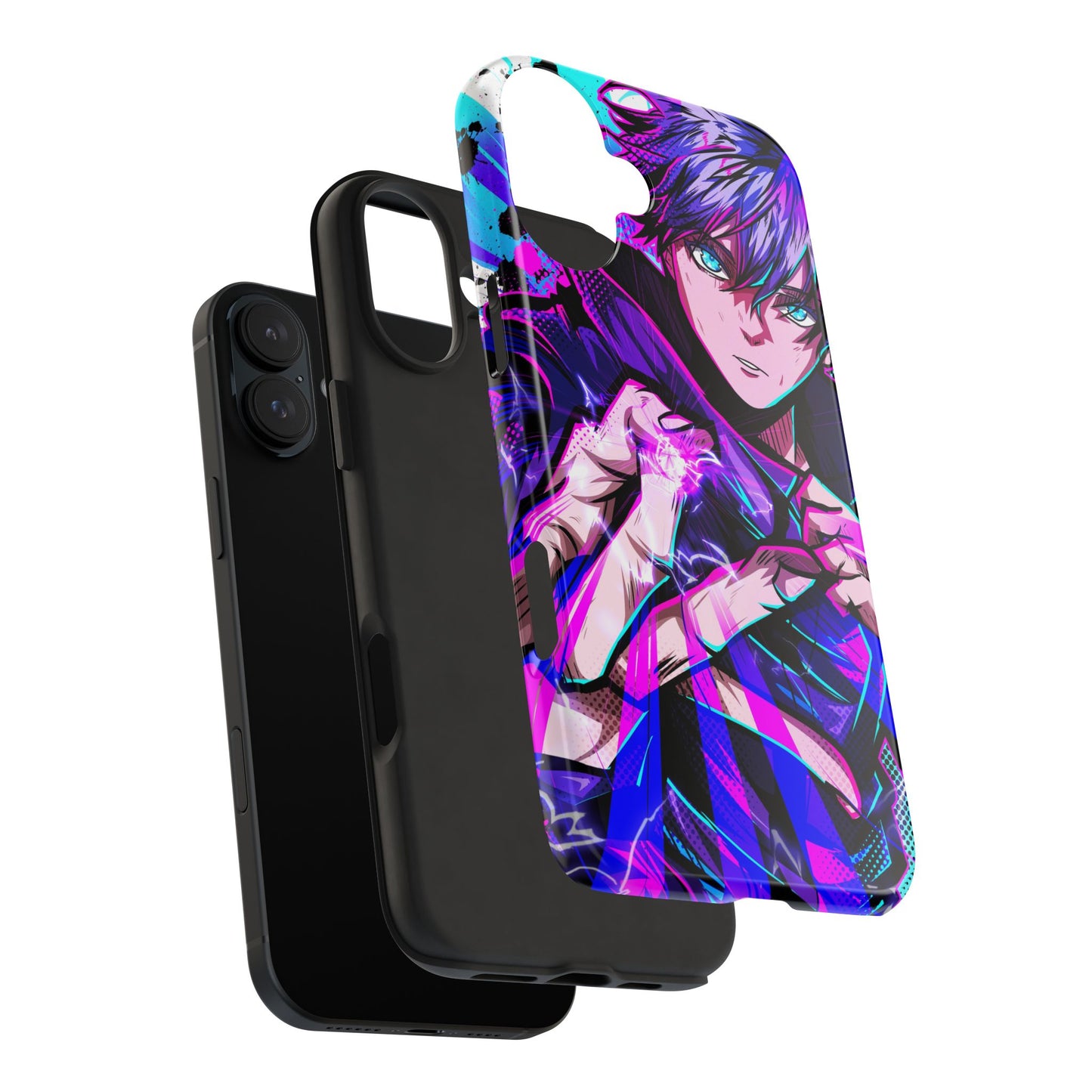 Purple Flash Phone Case