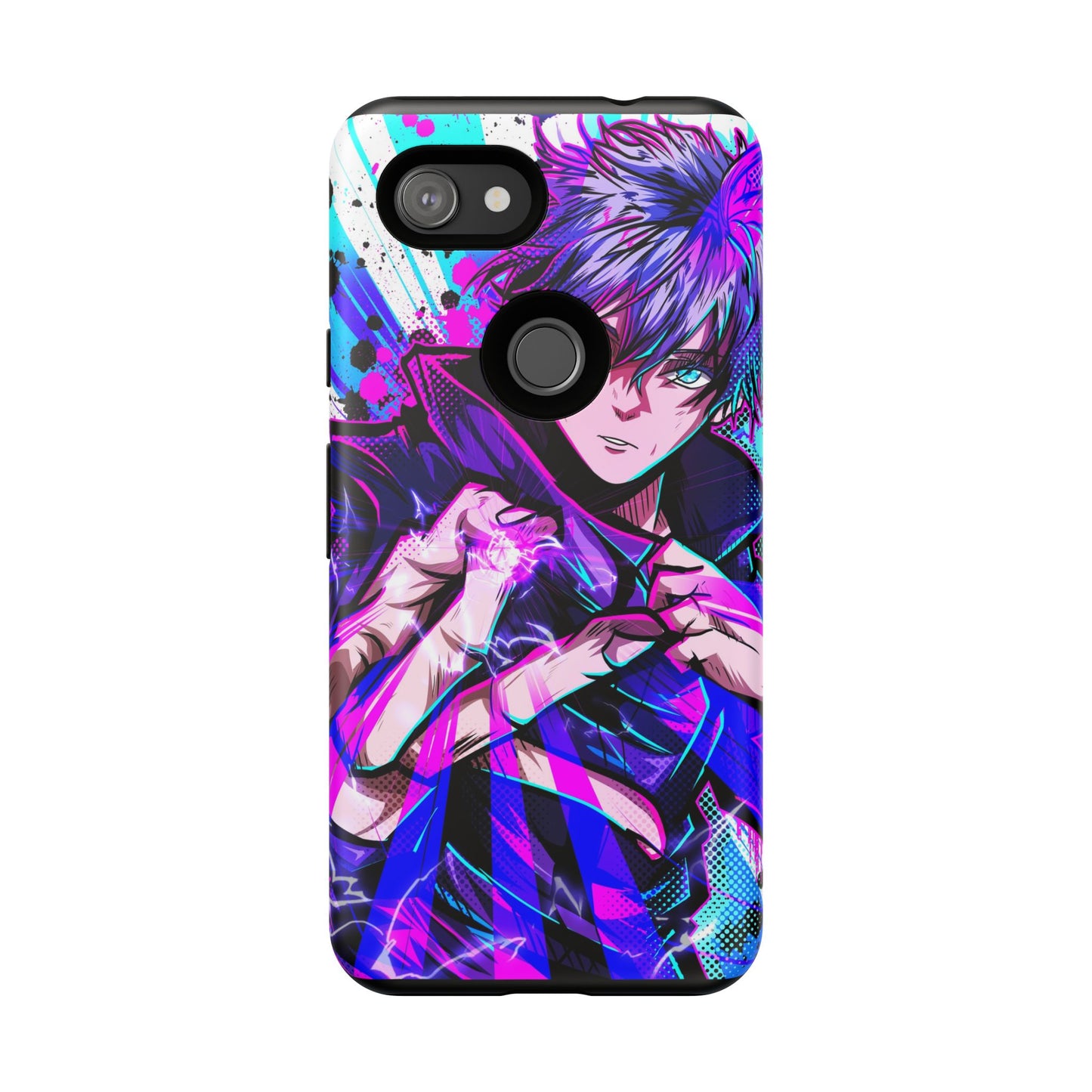 Purple Flash Phone Case