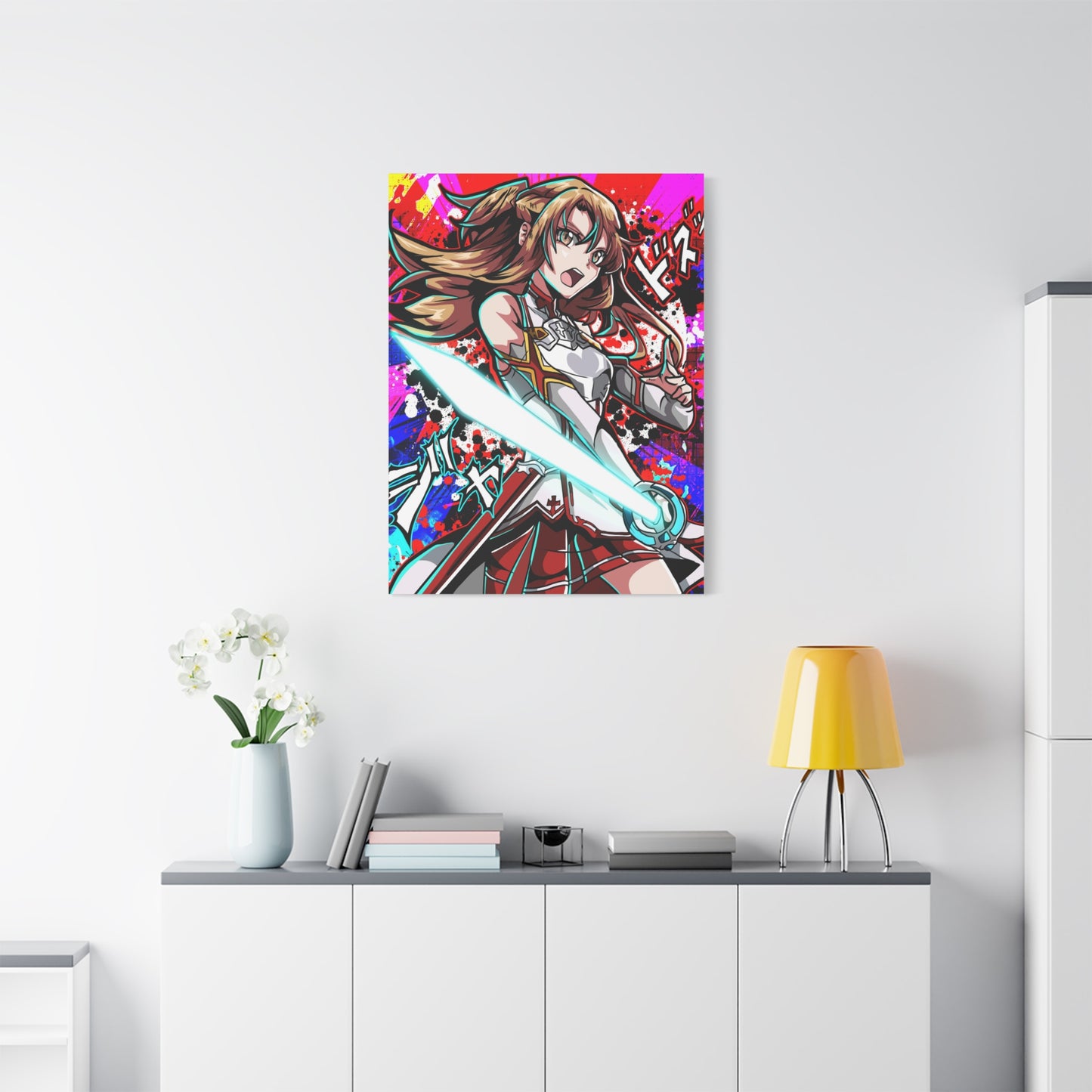 The sword goddess canvas