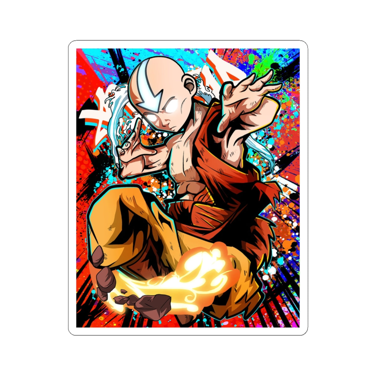 God of nature Sticker