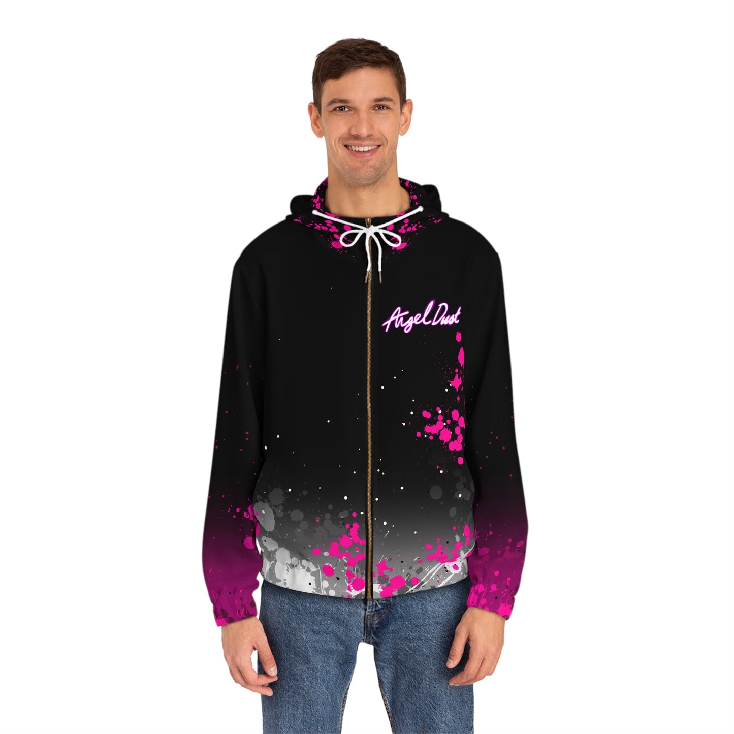 Poison all over print hoodie