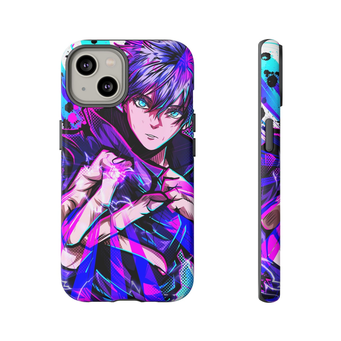 Purple Flash Phone Case