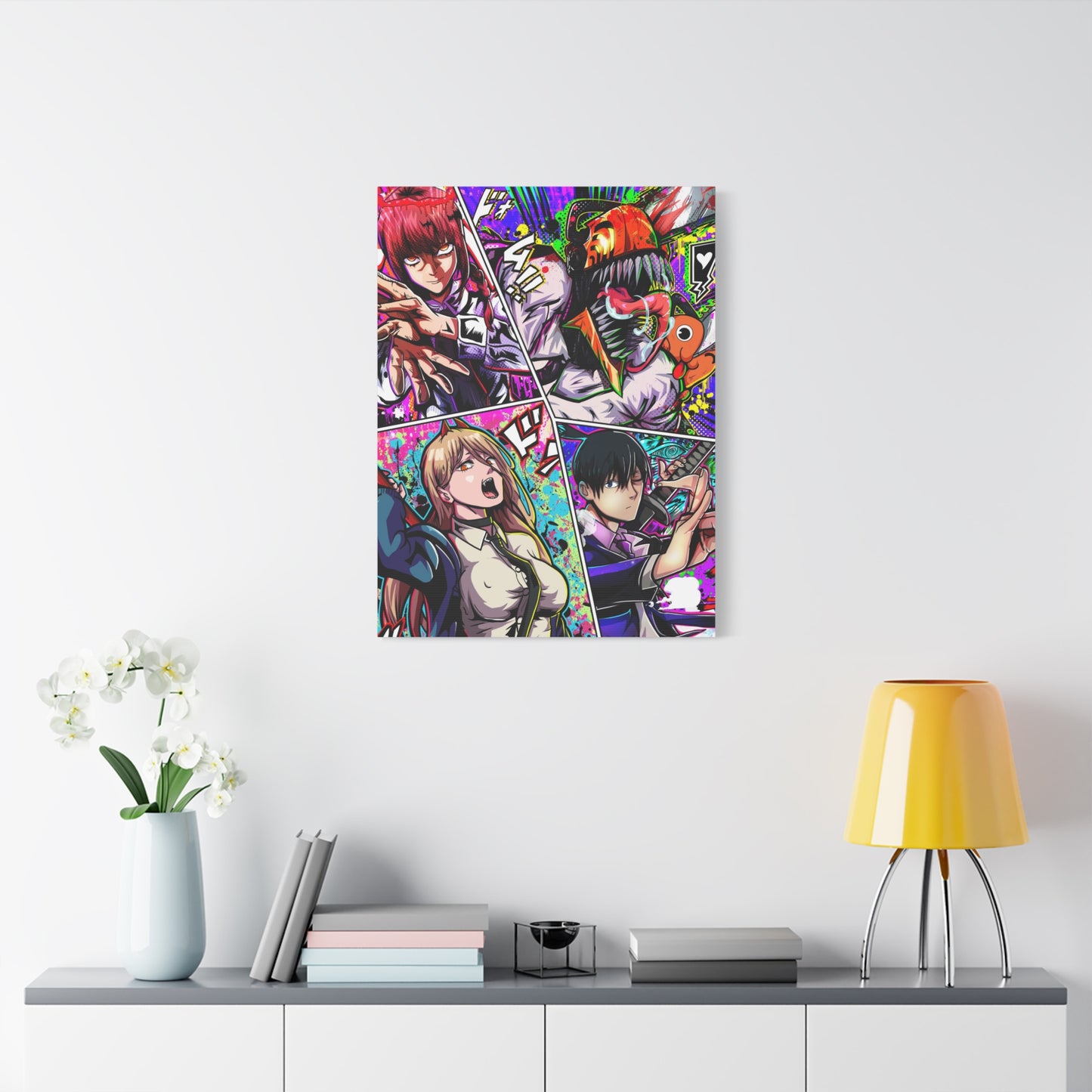 Devil Hunting troop canvas