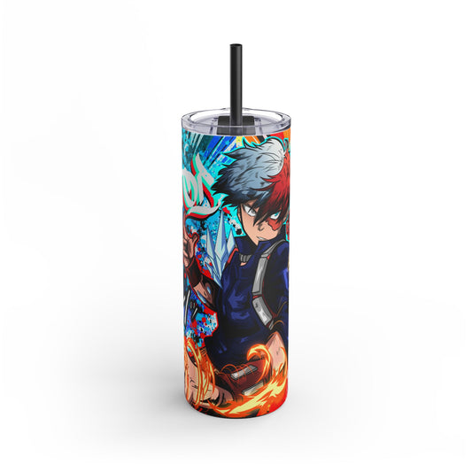 Half and half tumbler