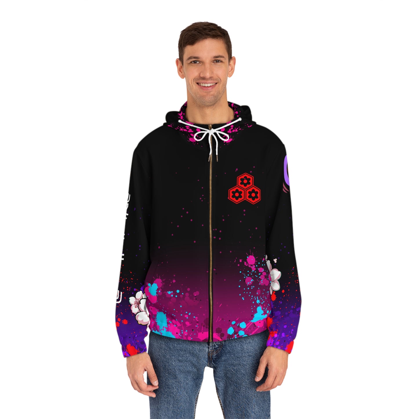 Youkai lord all over print hoodie