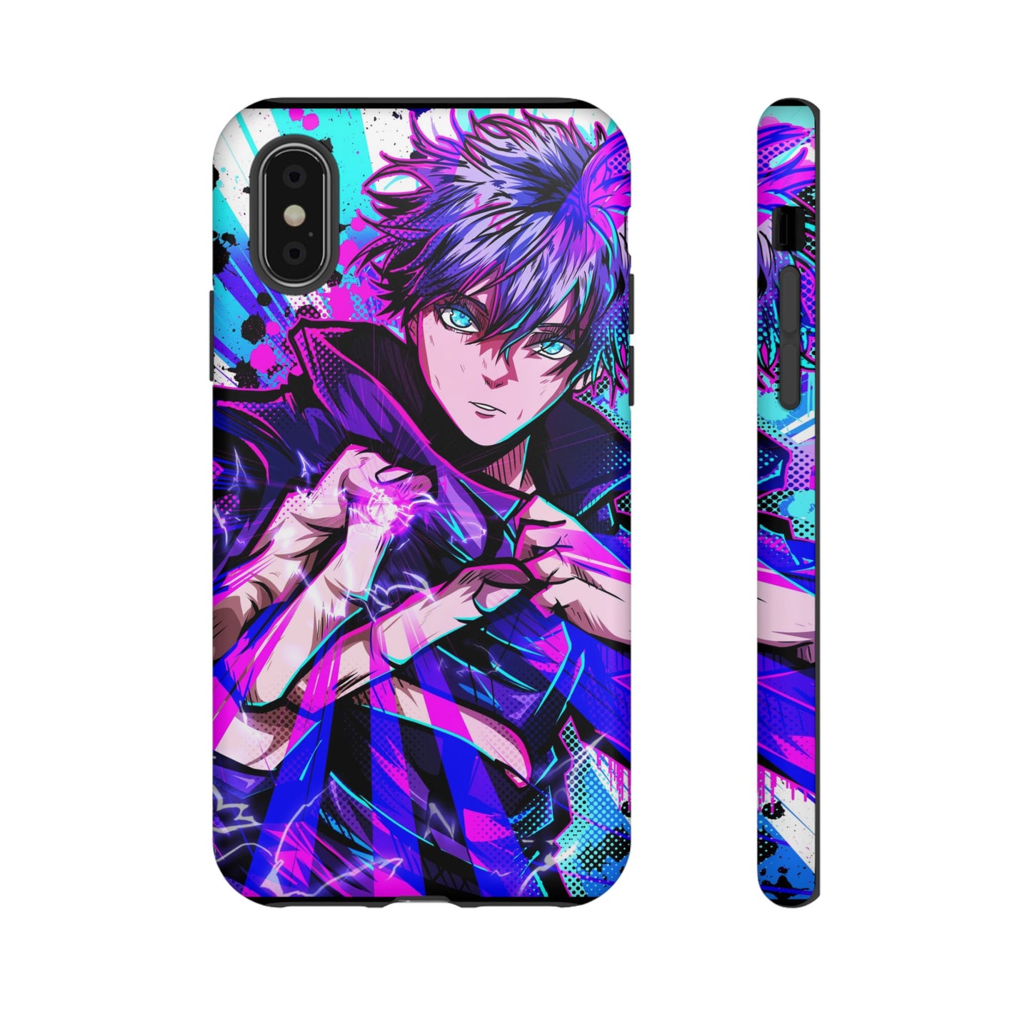 Purple Flash Phone Case