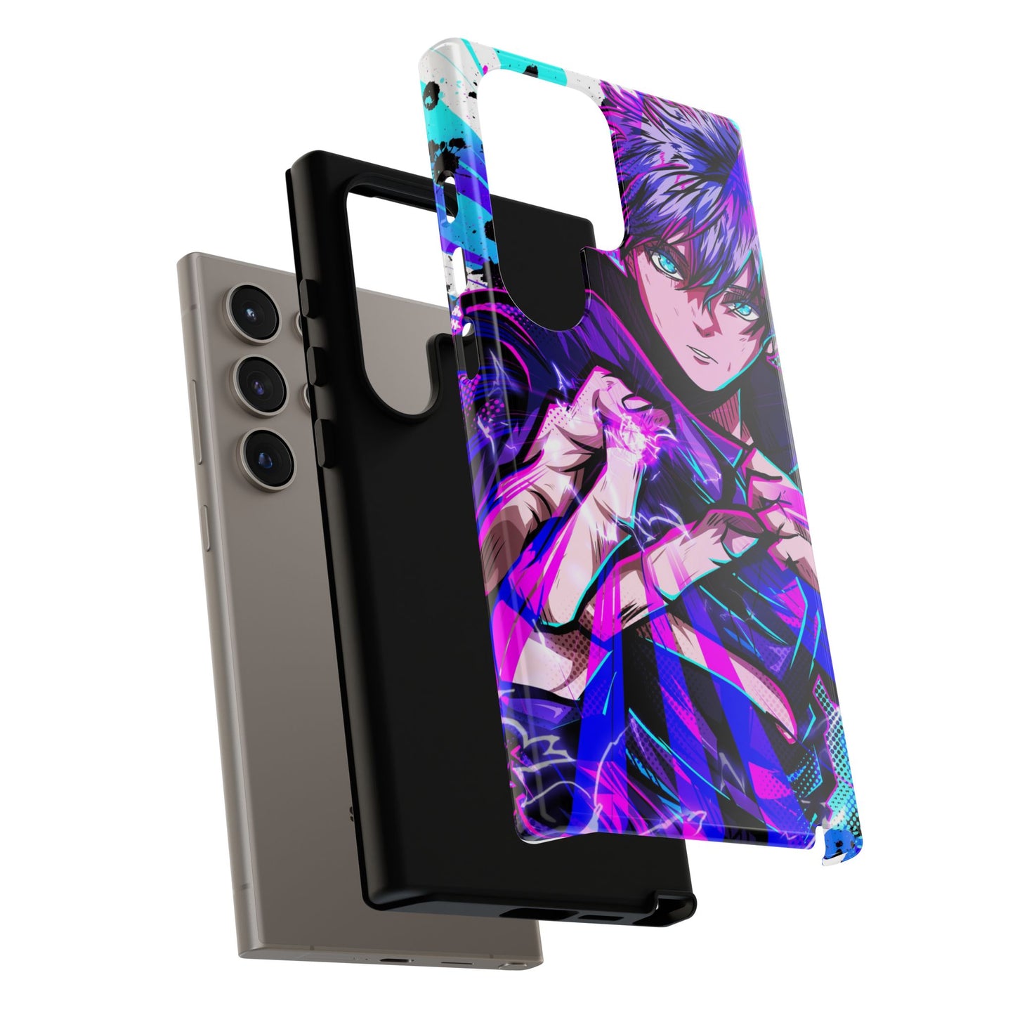 Purple Flash Phone Case