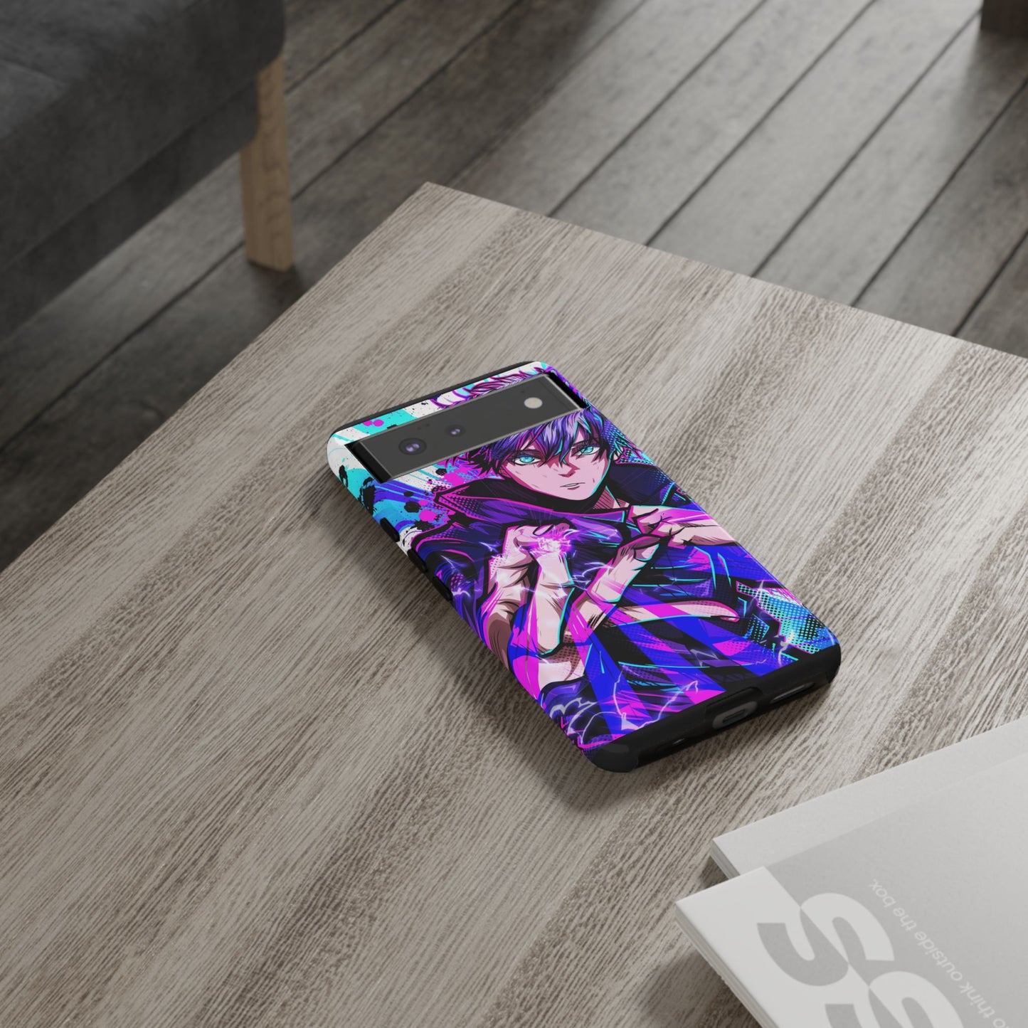 Purple Flash Phone Case