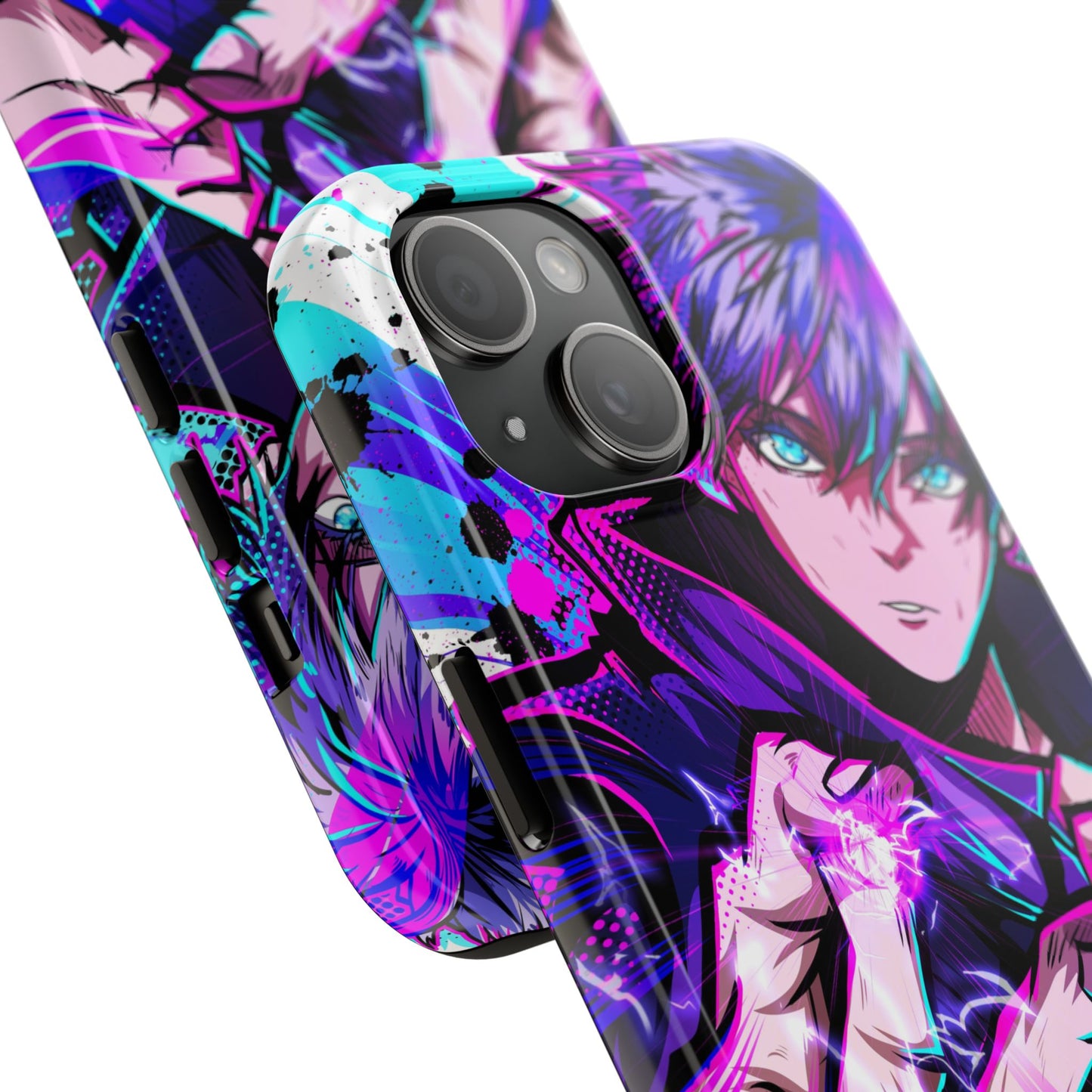 Purple Flash Phone Case