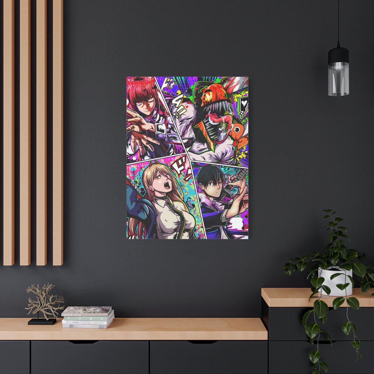 Devil Hunting troop canvas