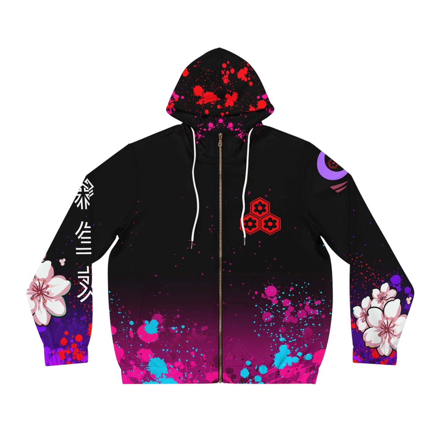 Youkai lord all over print hoodie