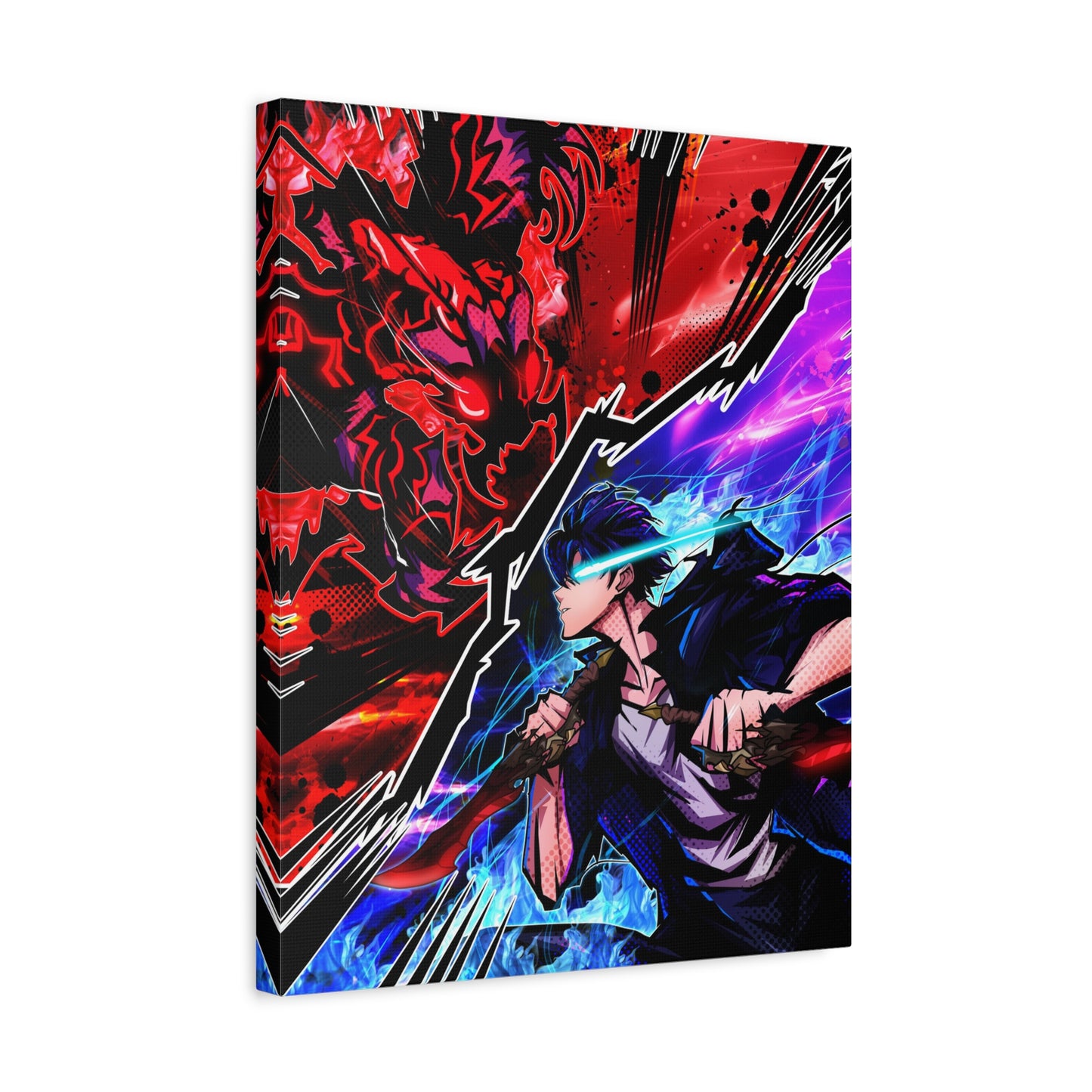 Battle 100 canvas