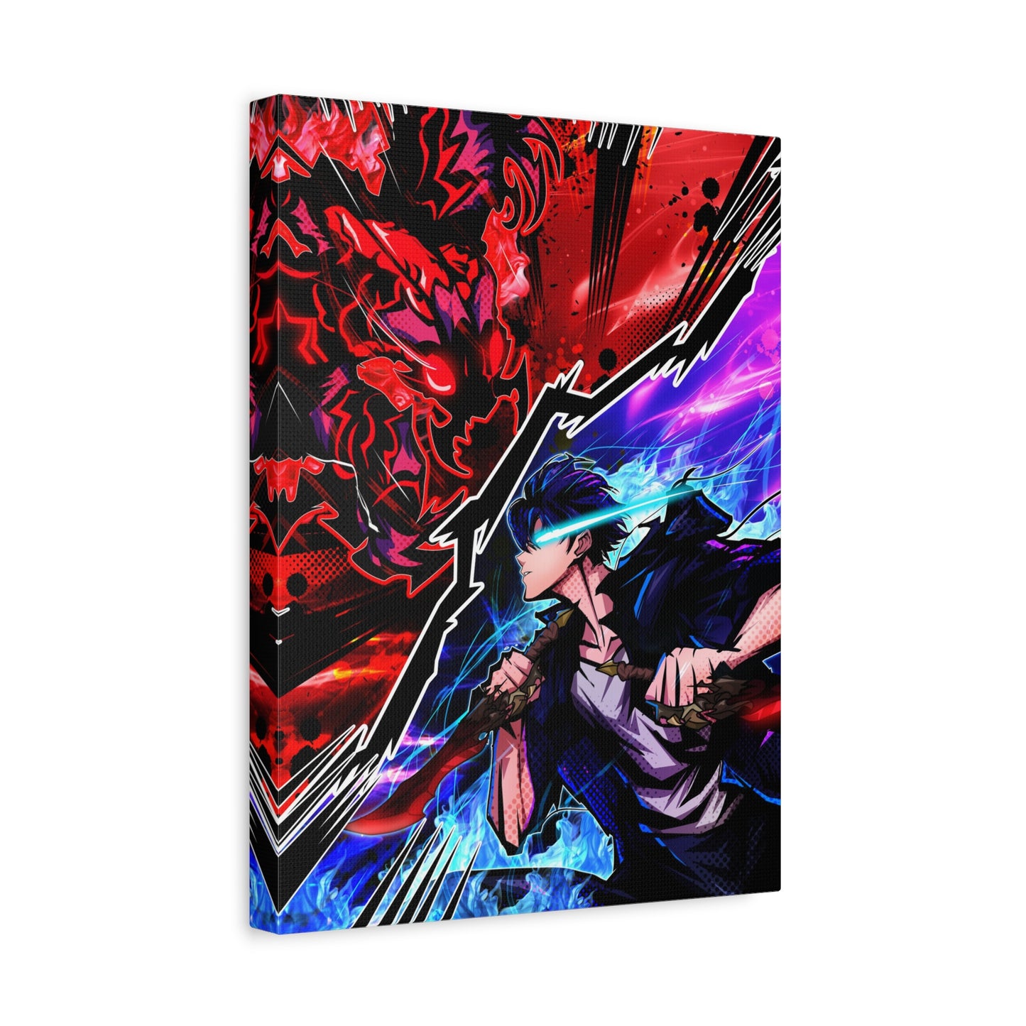 Battle 100 canvas