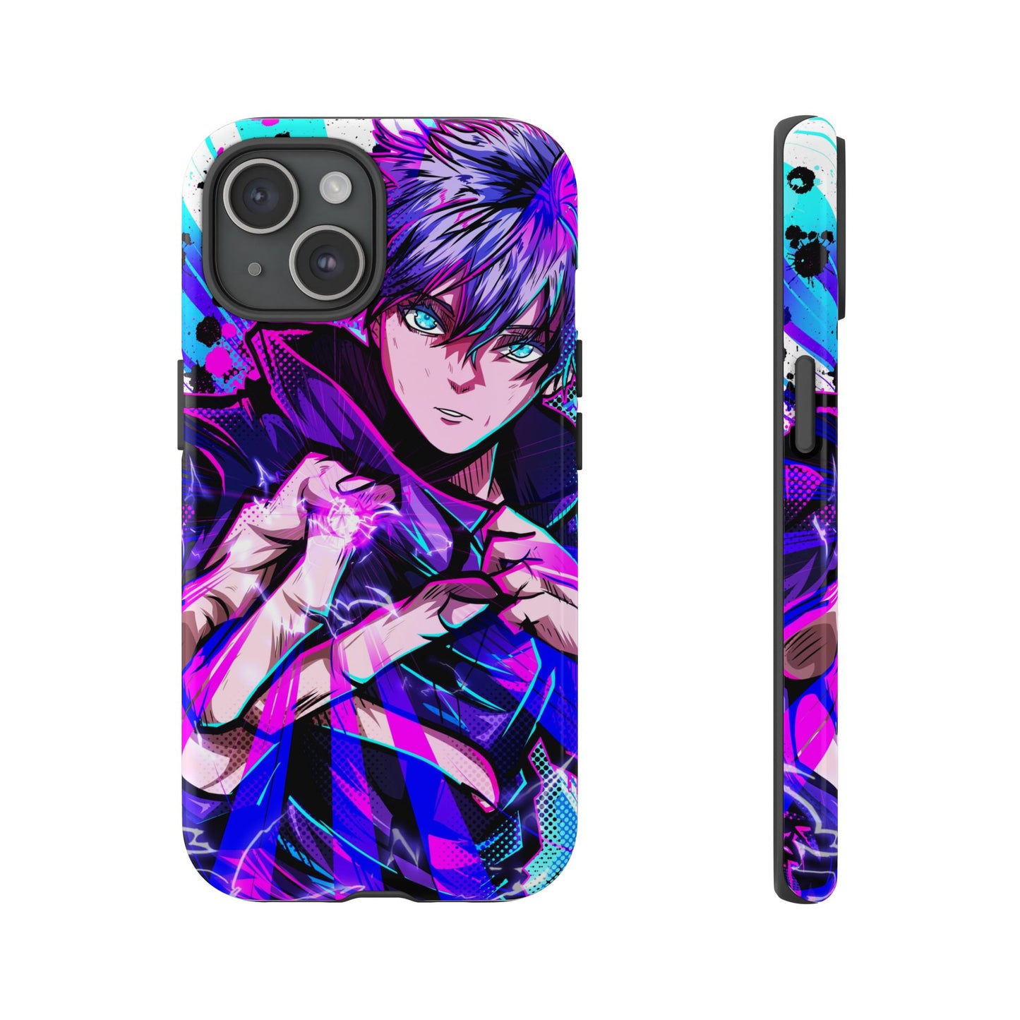 Purple Flash Phone Case