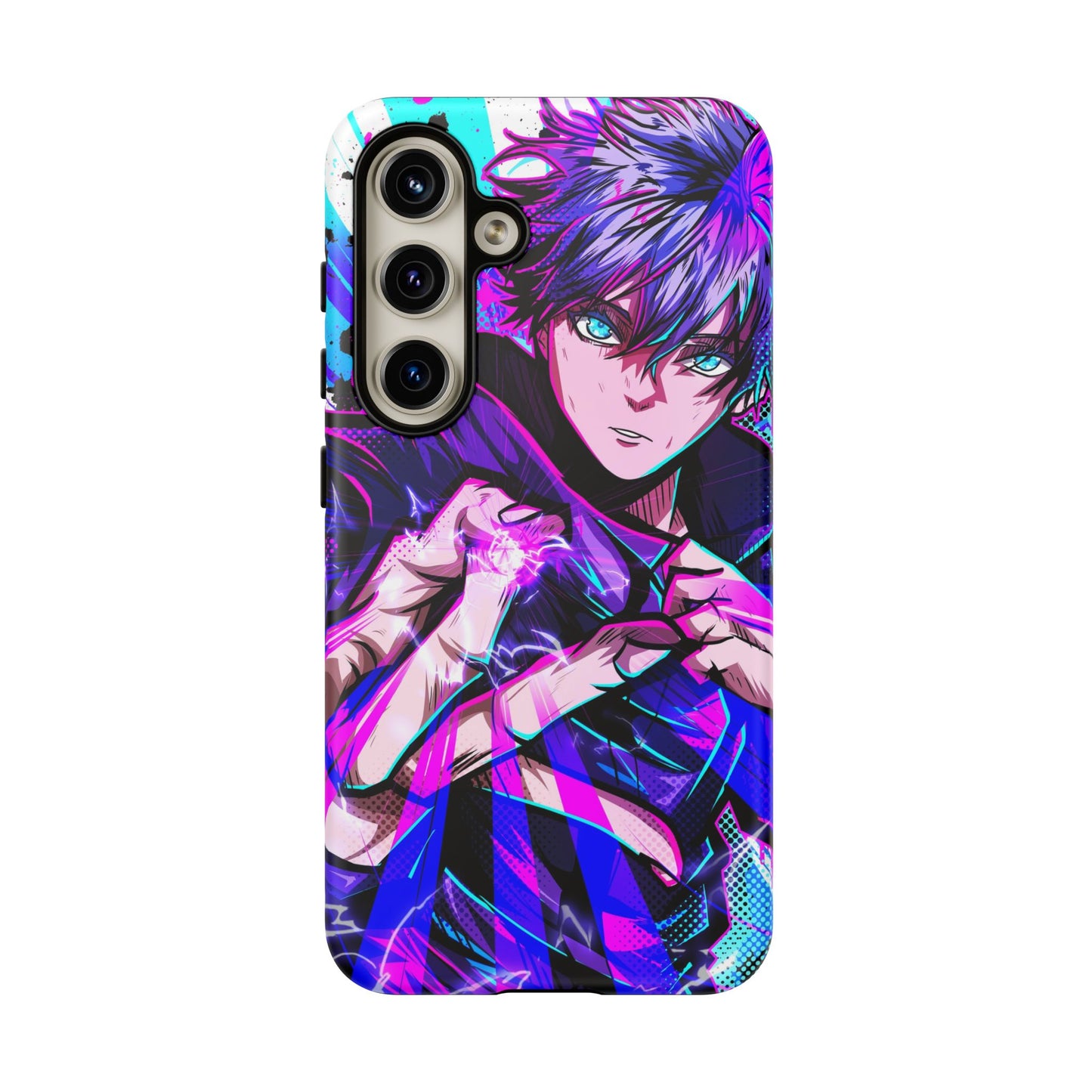 Purple Flash Phone Case