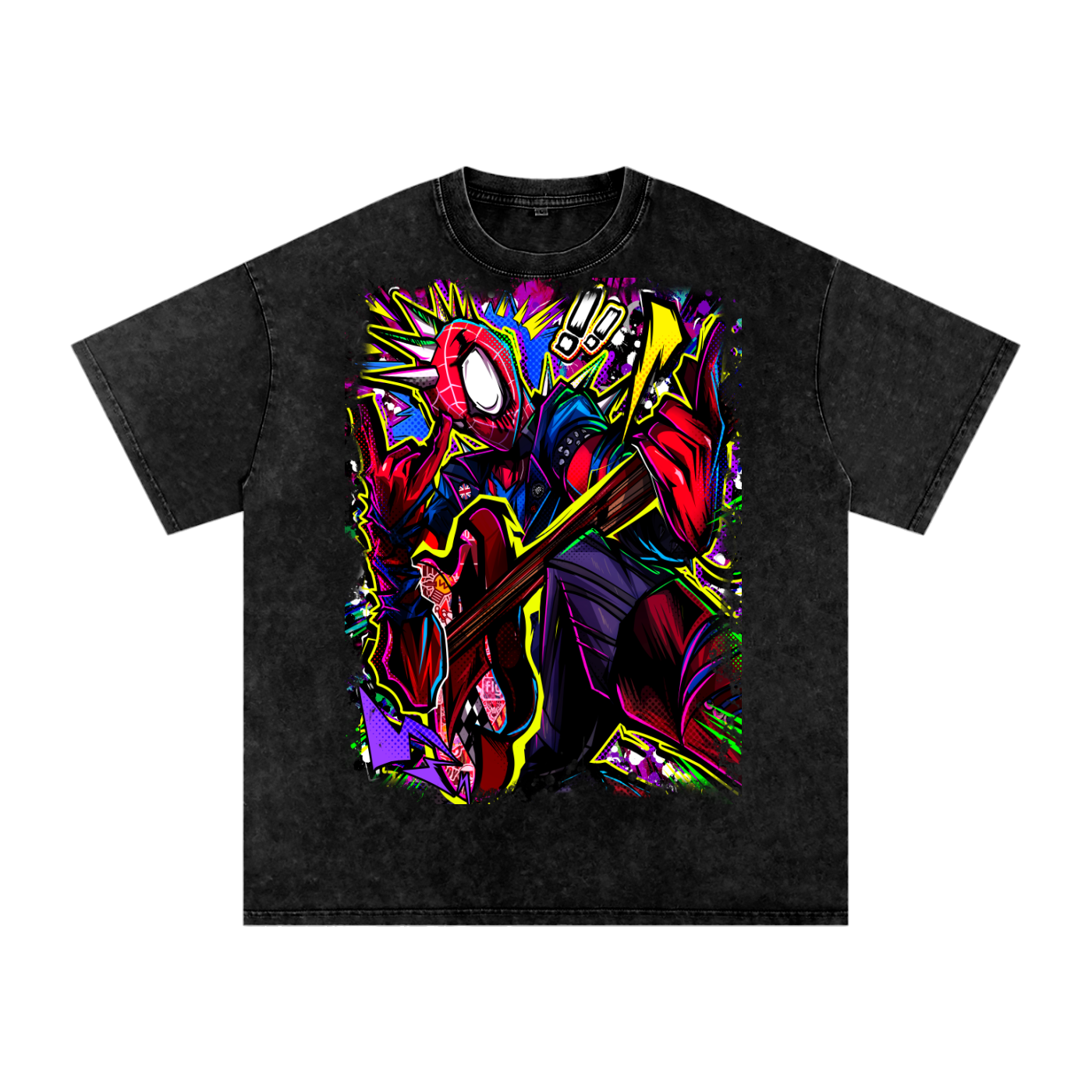 Punk rock spider Graphic T-Shirt