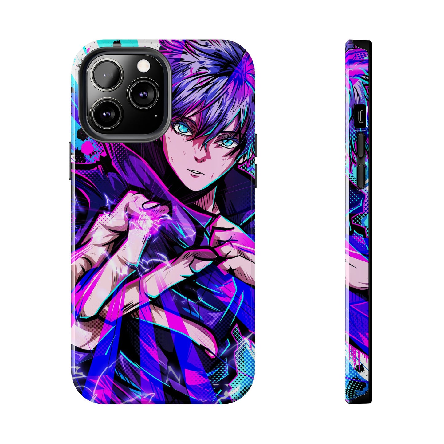 Purple Flash Phone Case