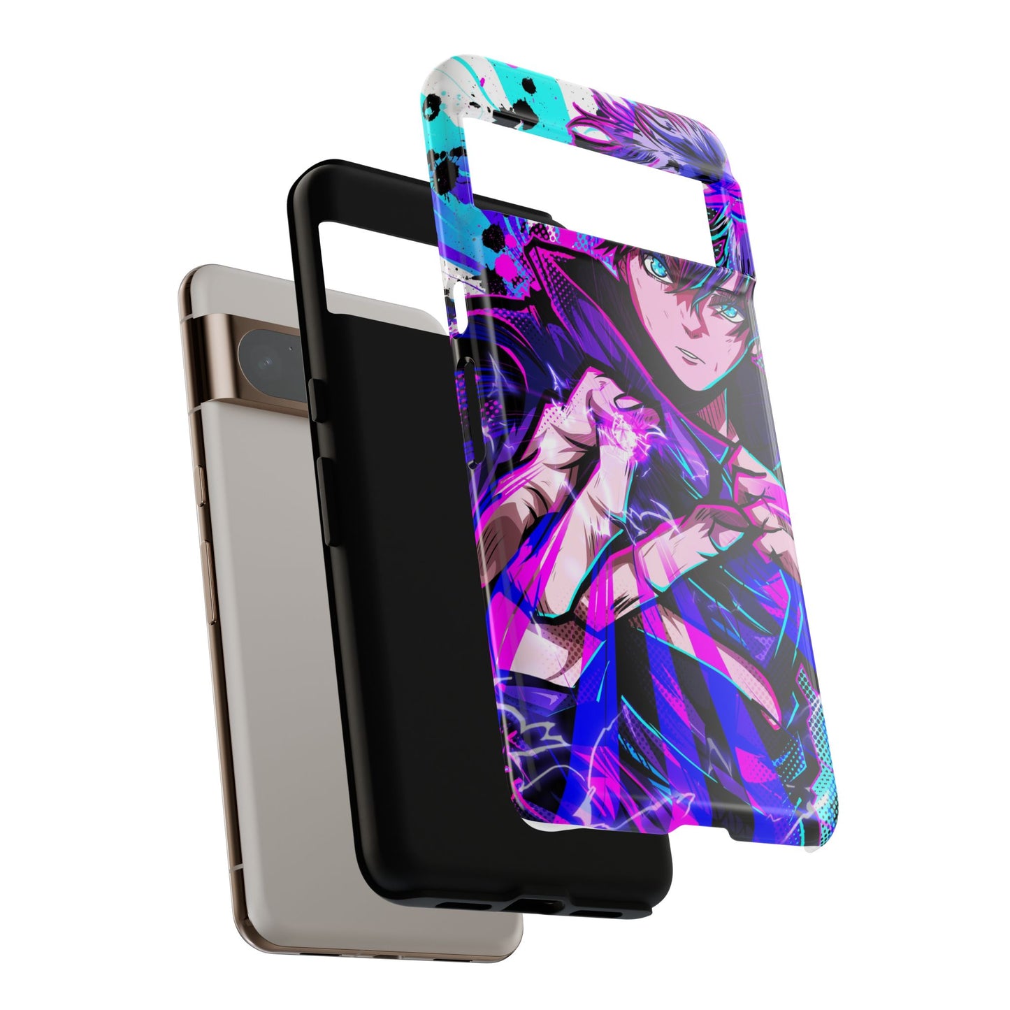 Purple Flash Phone Case