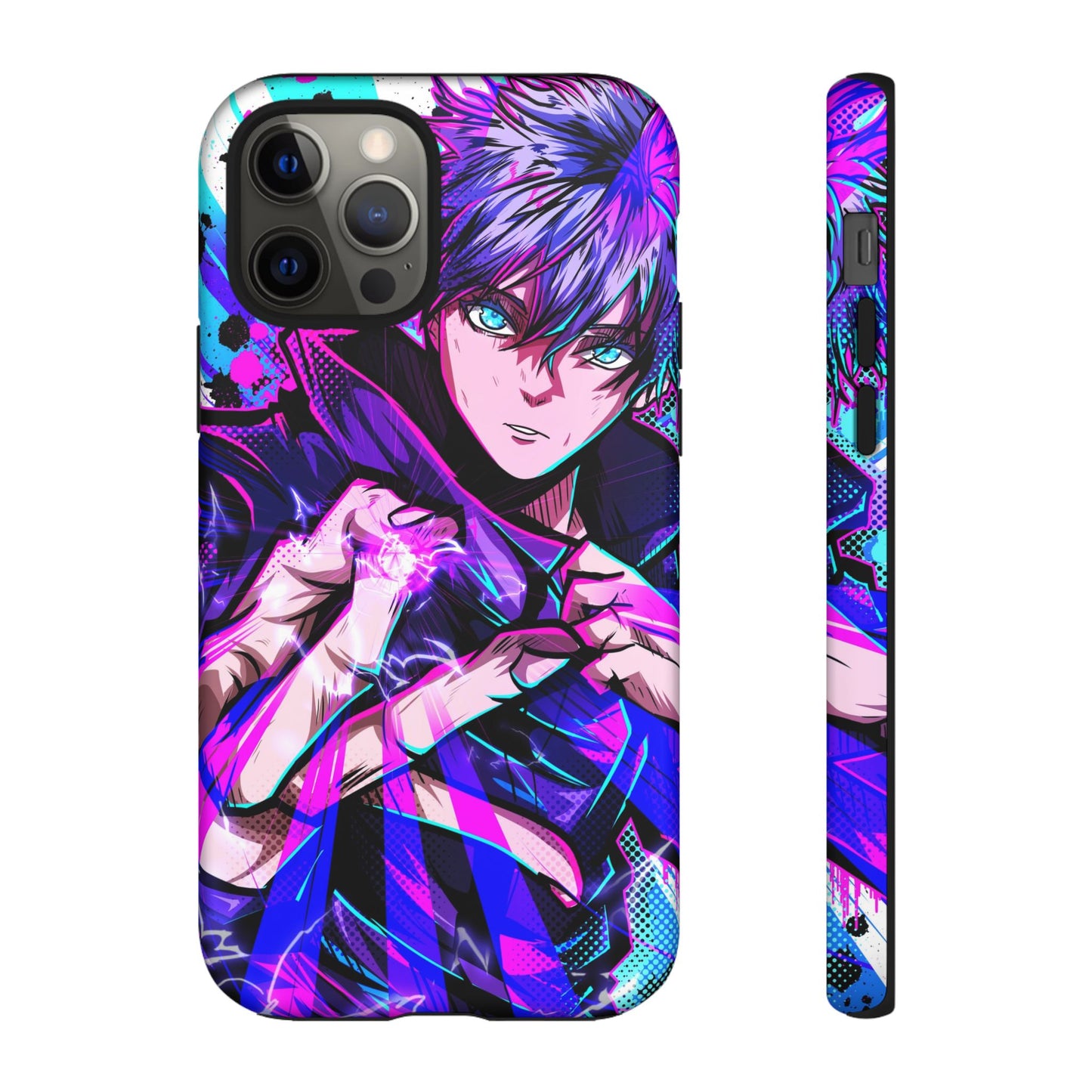 Purple Flash Phone Case