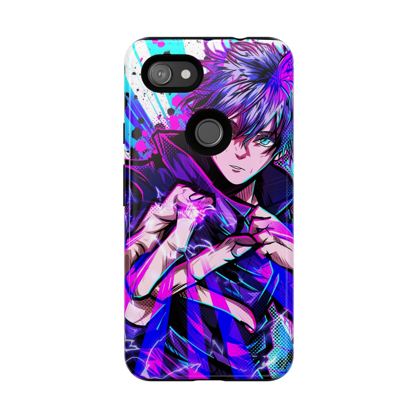 Purple Flash Phone Case