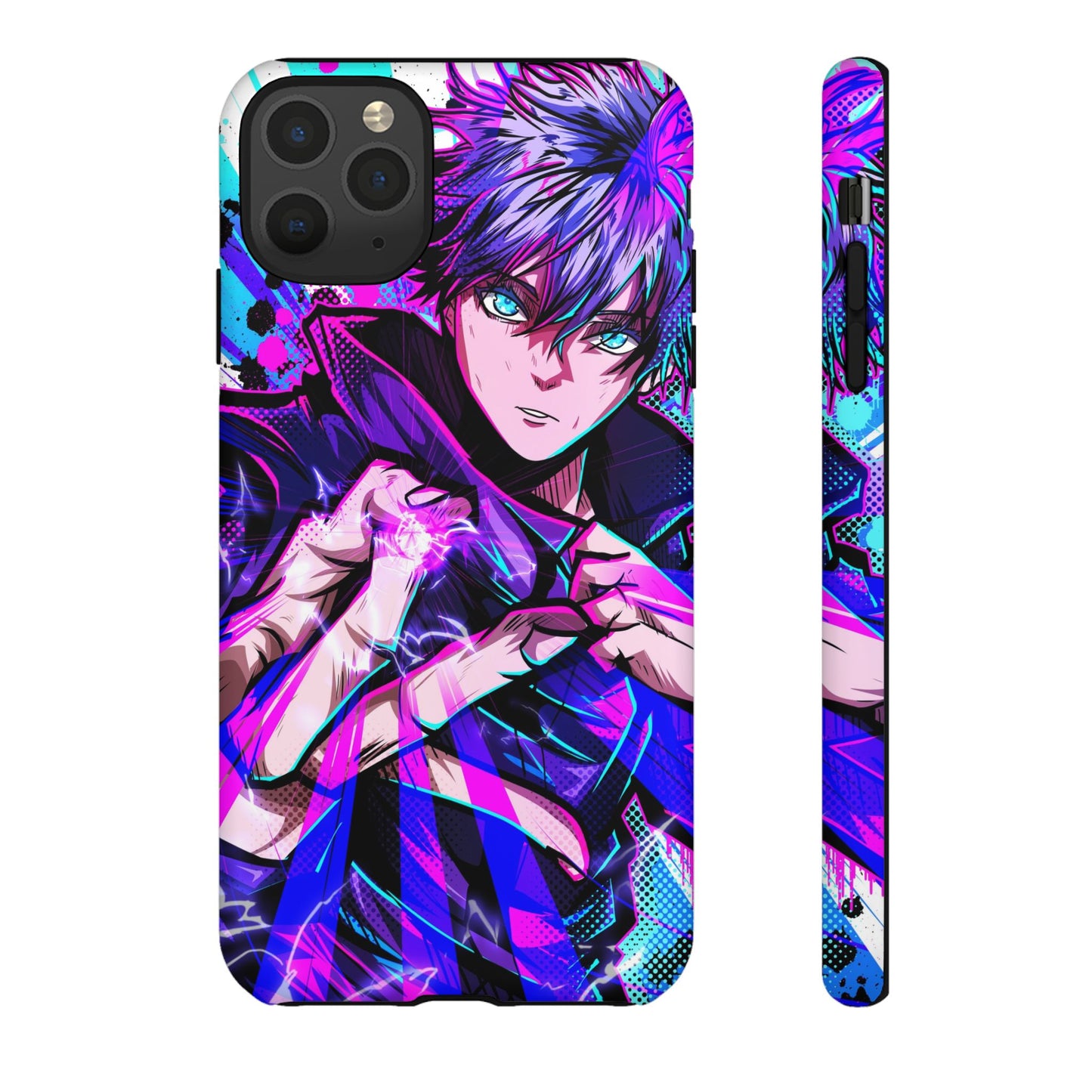 Purple Flash Phone Case