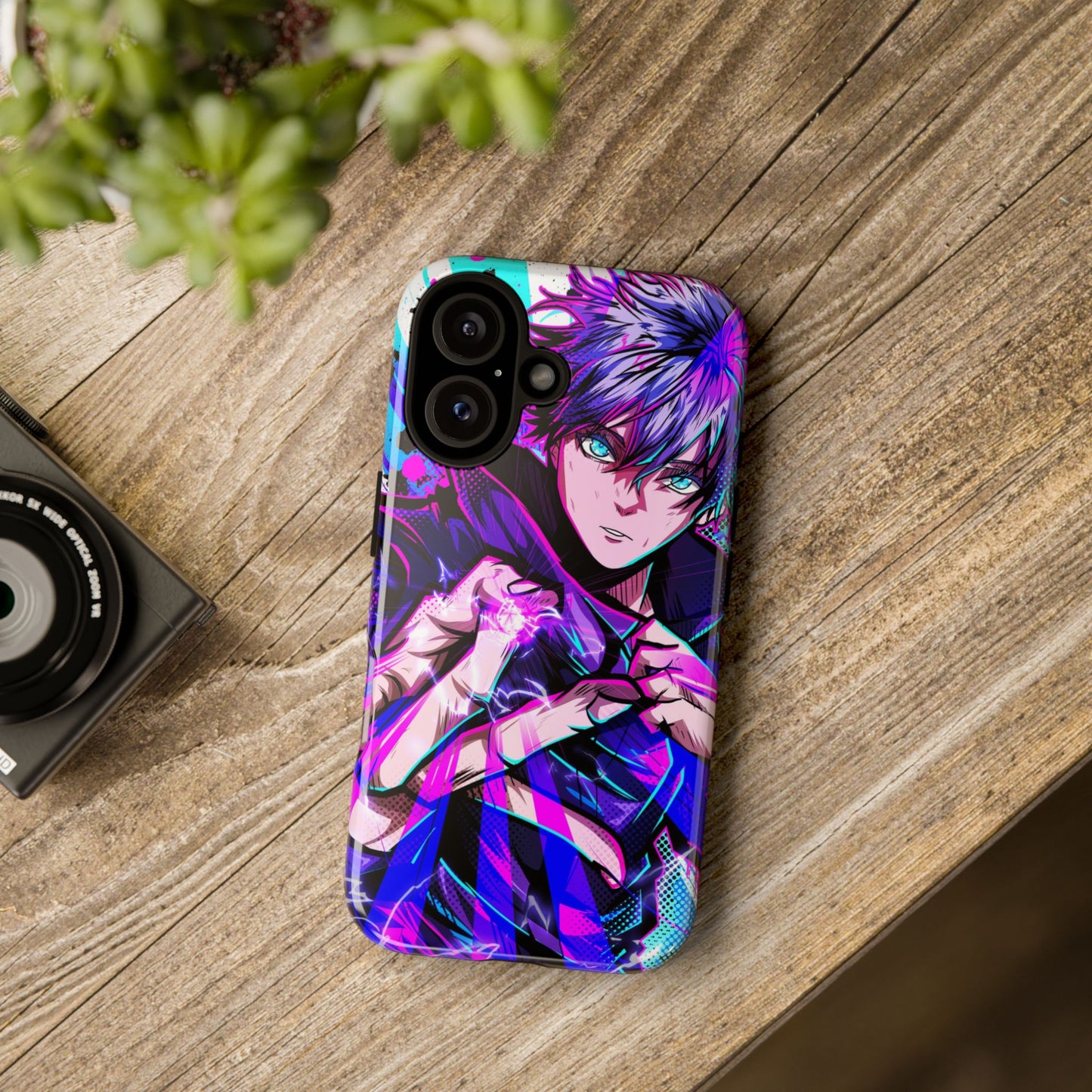 Purple Flash Phone Case